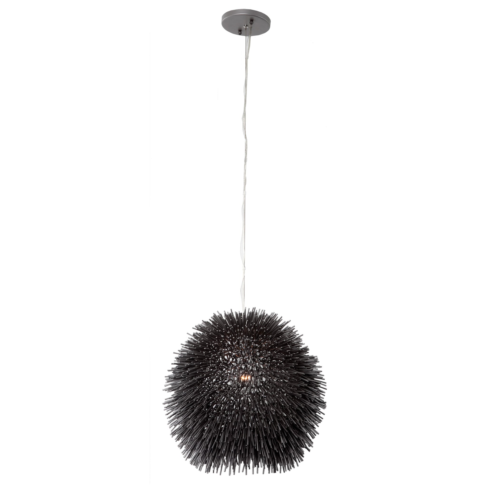 Urchin 1 Light Mini Pendant - Black