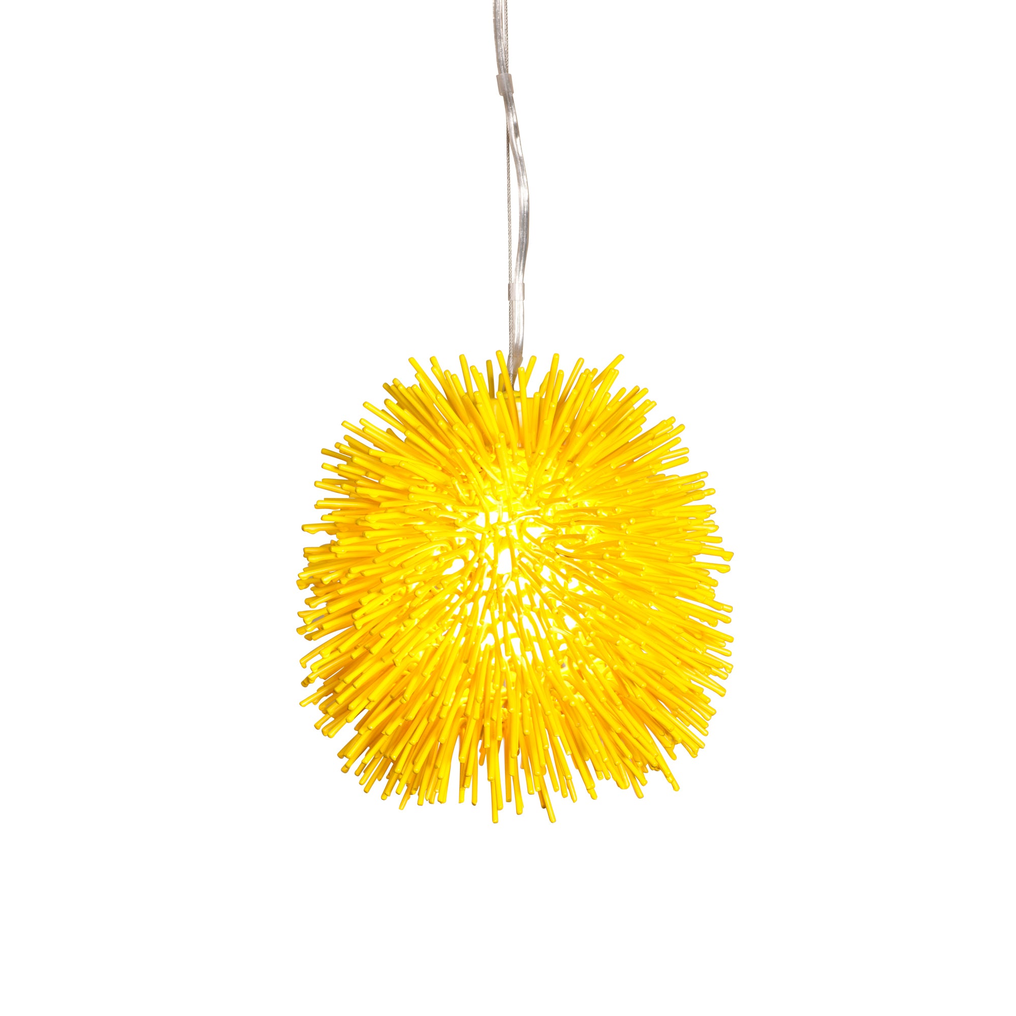 Urchin 1 Light Mini Pendant - Un-Mellow Yellow
