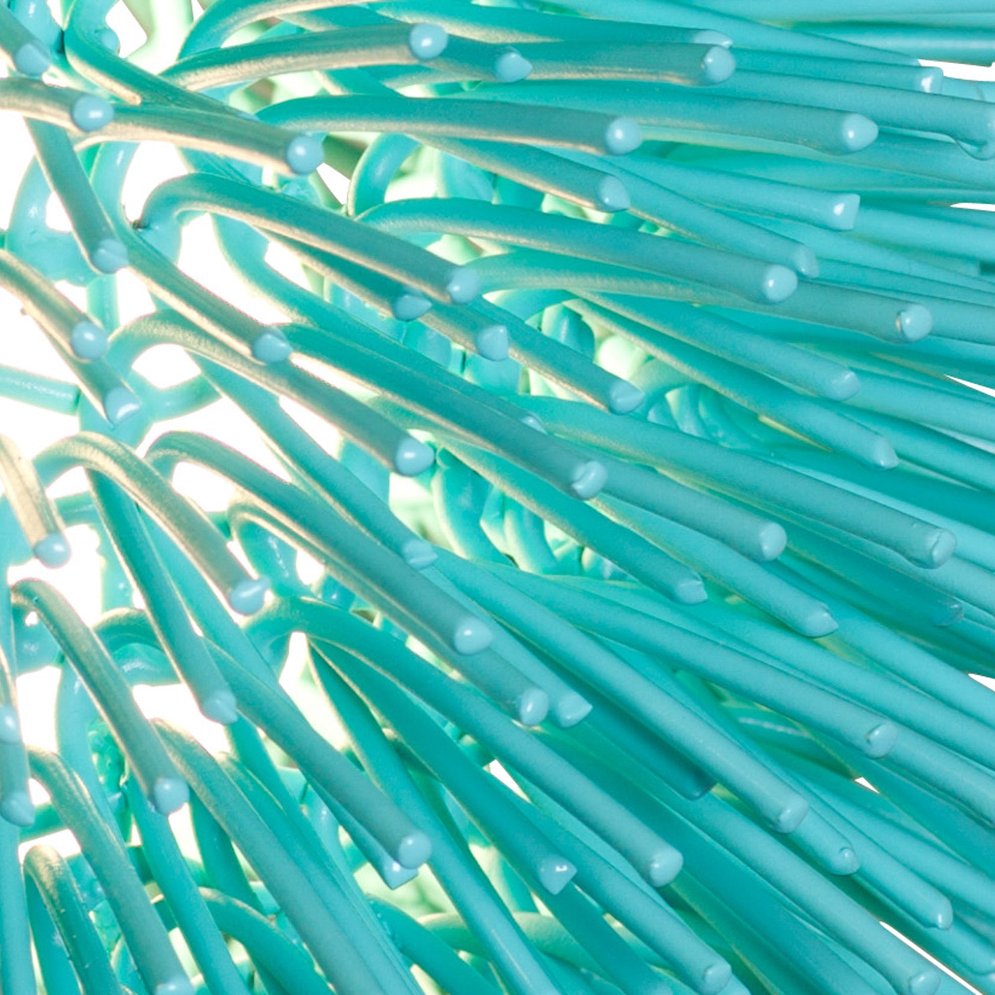 Urchin 1 Light Pendant - Aqua Velvet