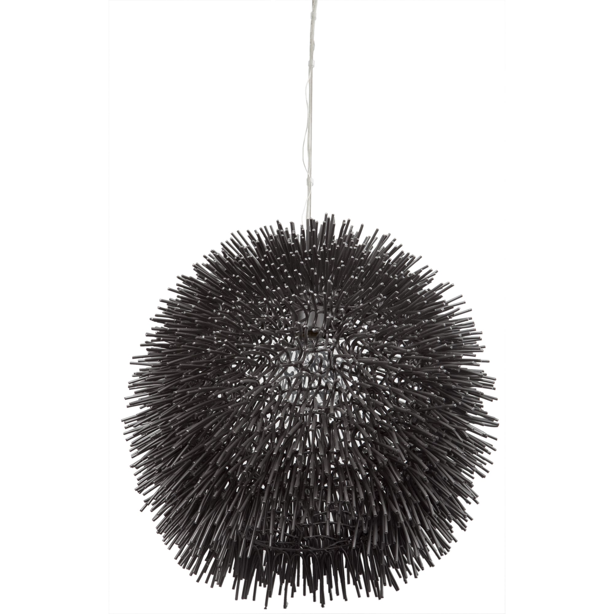 Urchin 1 Light Pendant - Black