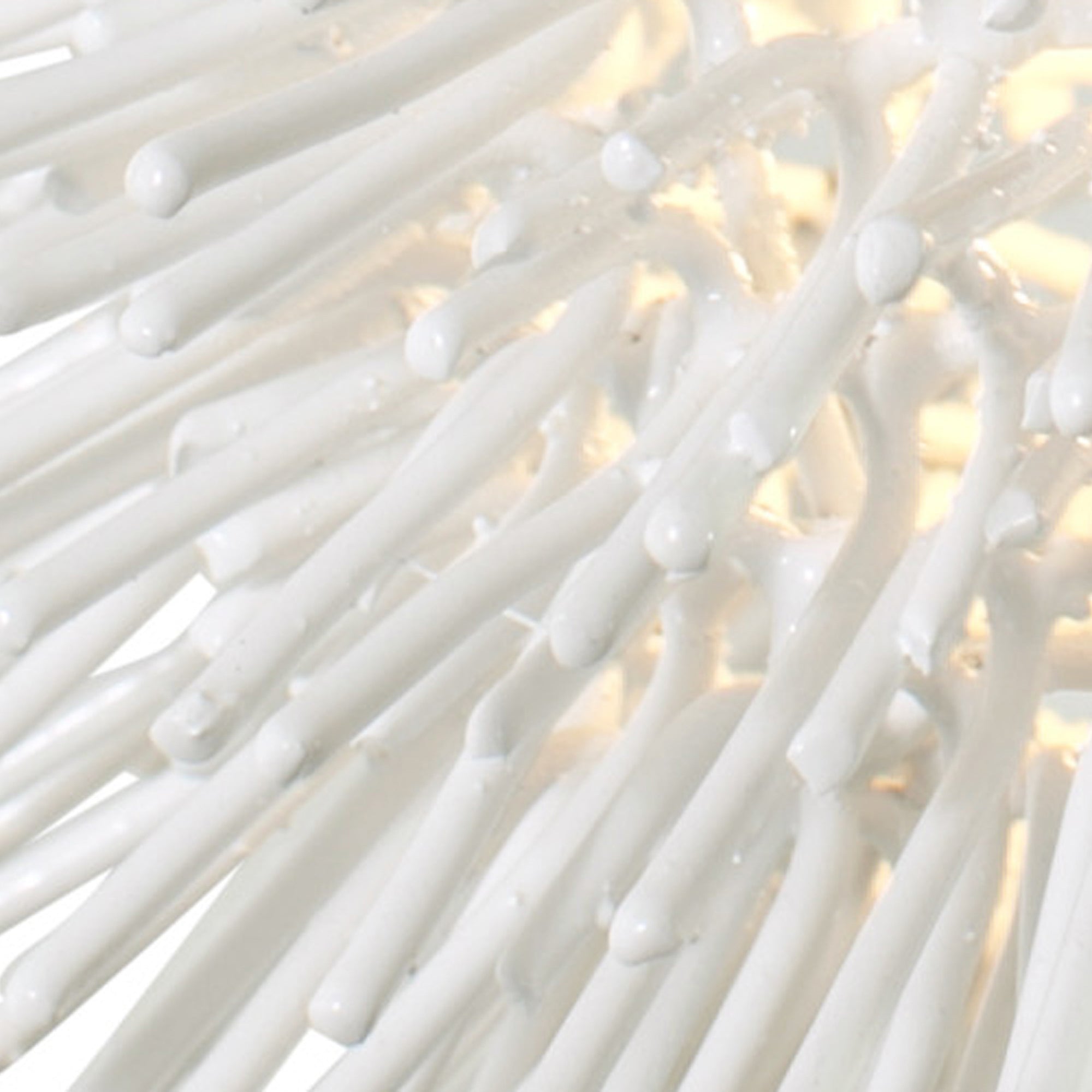Urchin 1 Light Pendant - White