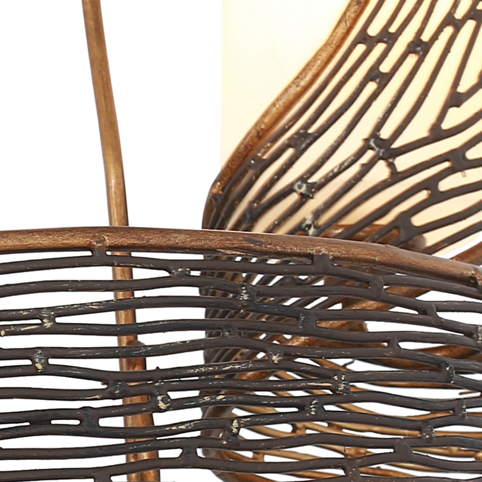 Flow 6 Light Chandelier - Hammered Ore