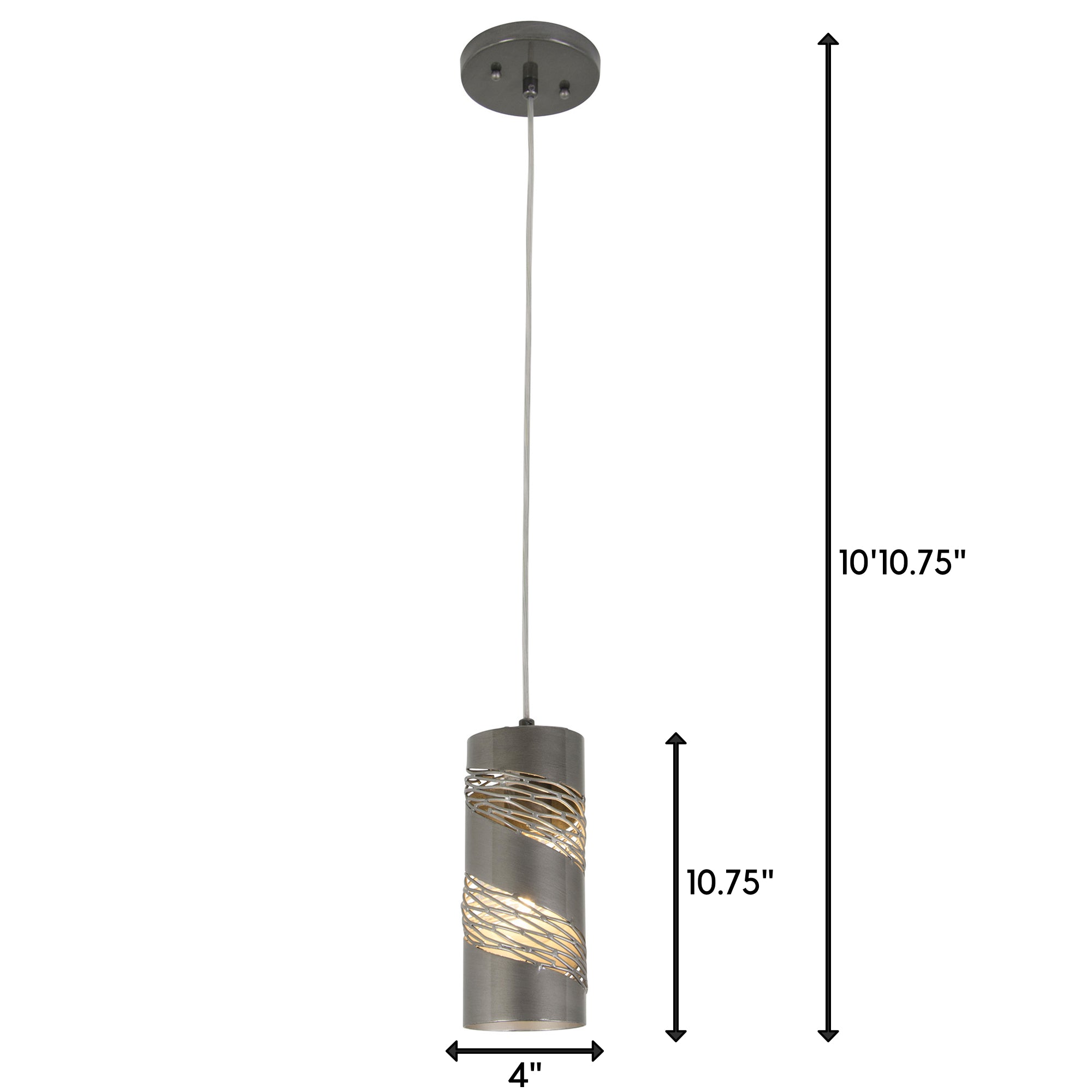 Flow Mini Pendant - Steel