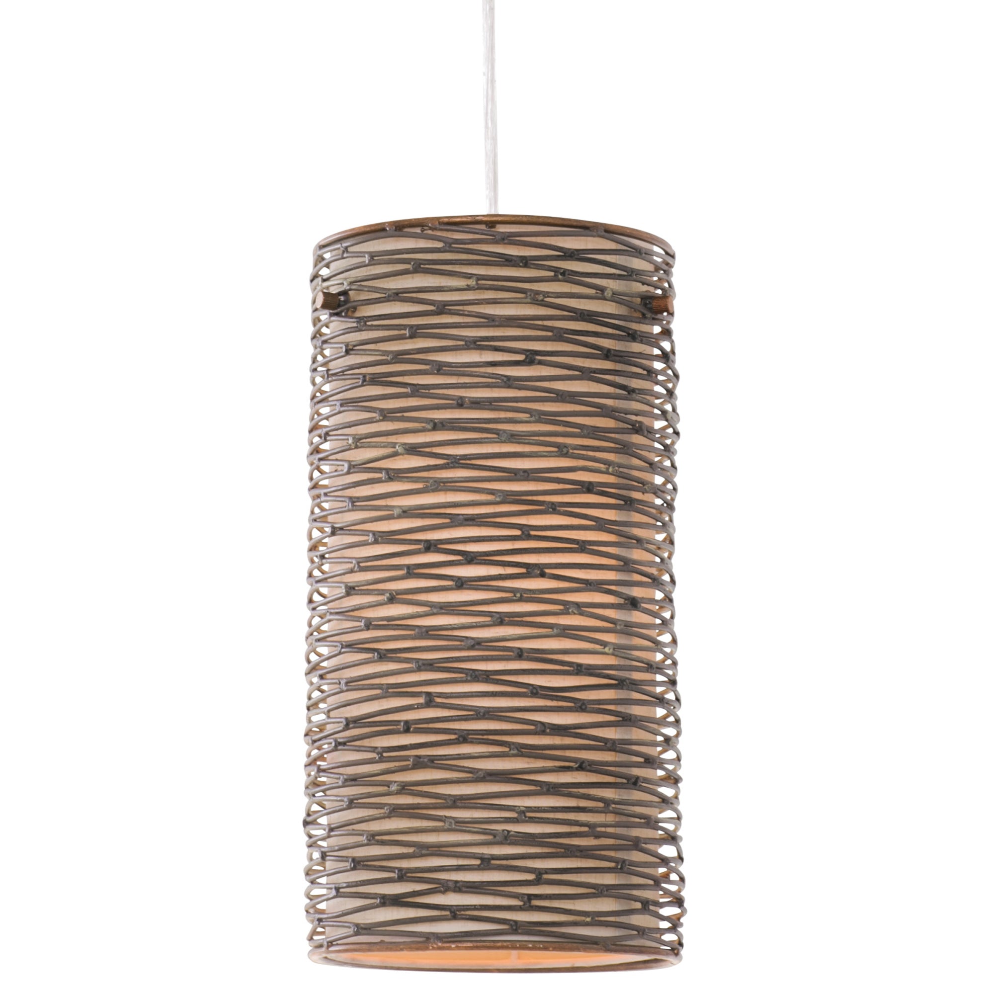 Flow 1 Light Mini Pendant - Hammered Ore