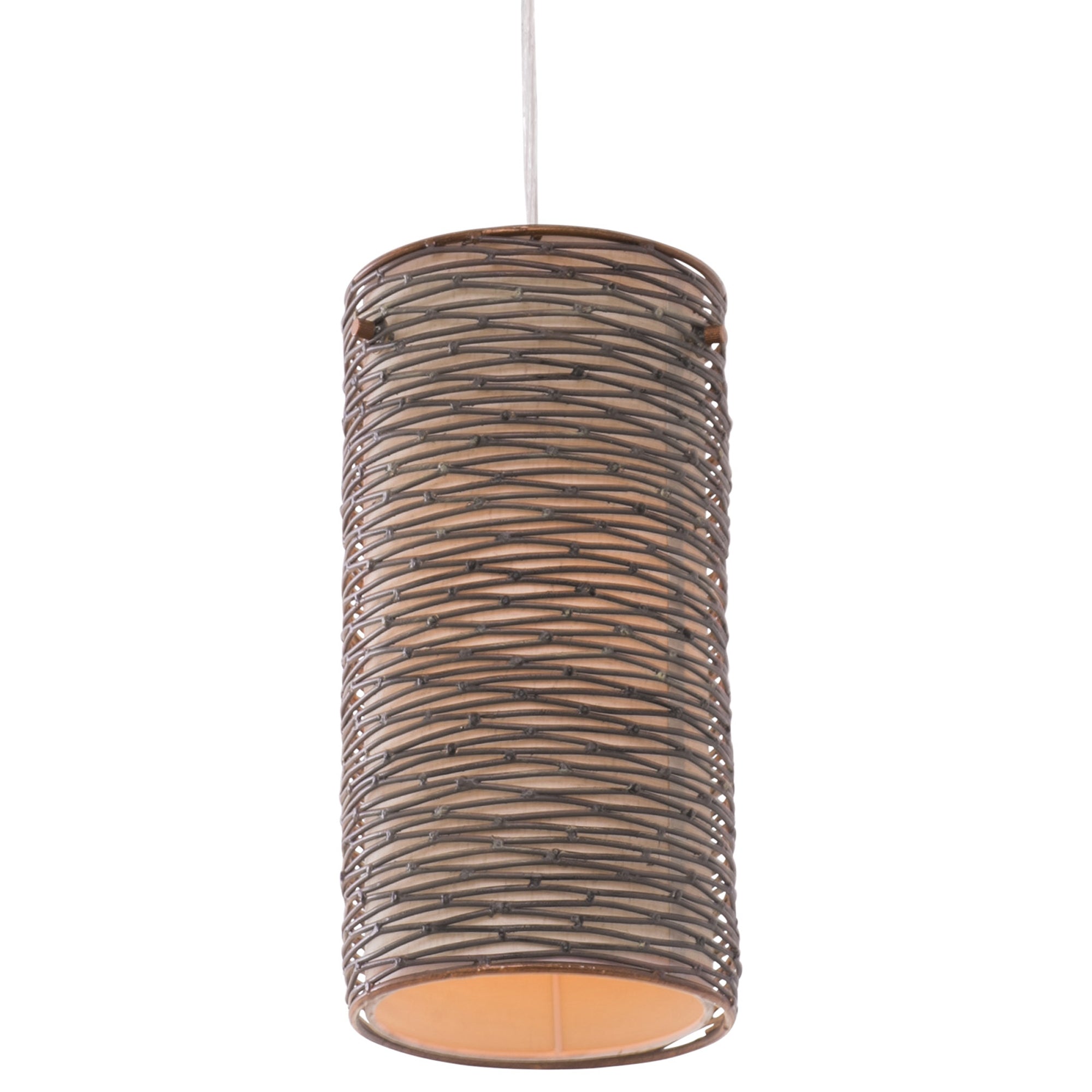 Flow 1 Light Mini Pendant - Hammered Ore