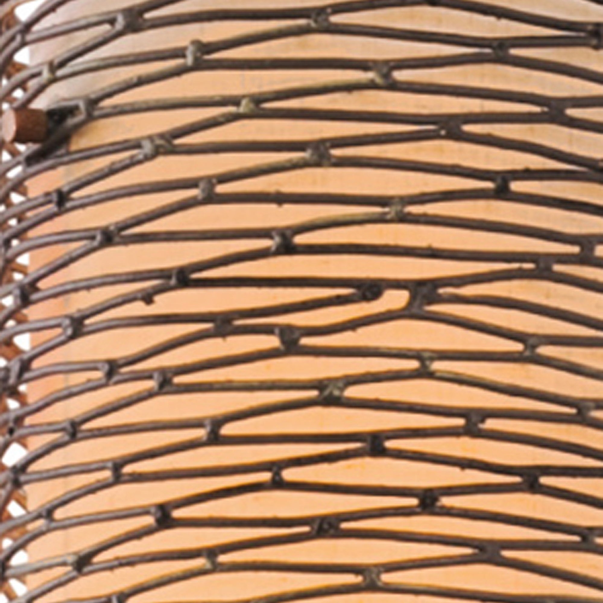 Flow 1-Light Mini Pendant - Hammered Ore