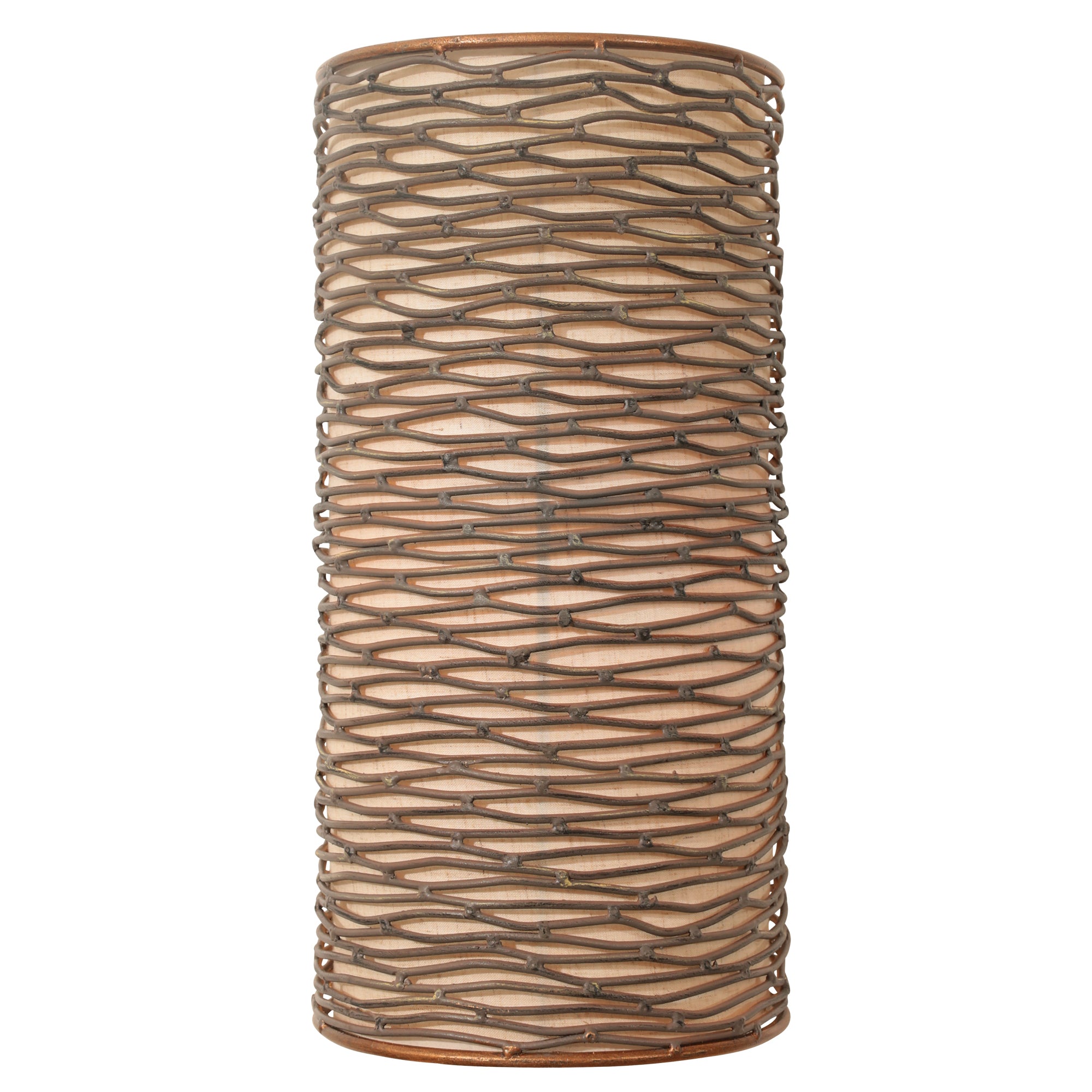 Flow 1-Light Sconce - Hammered Ore