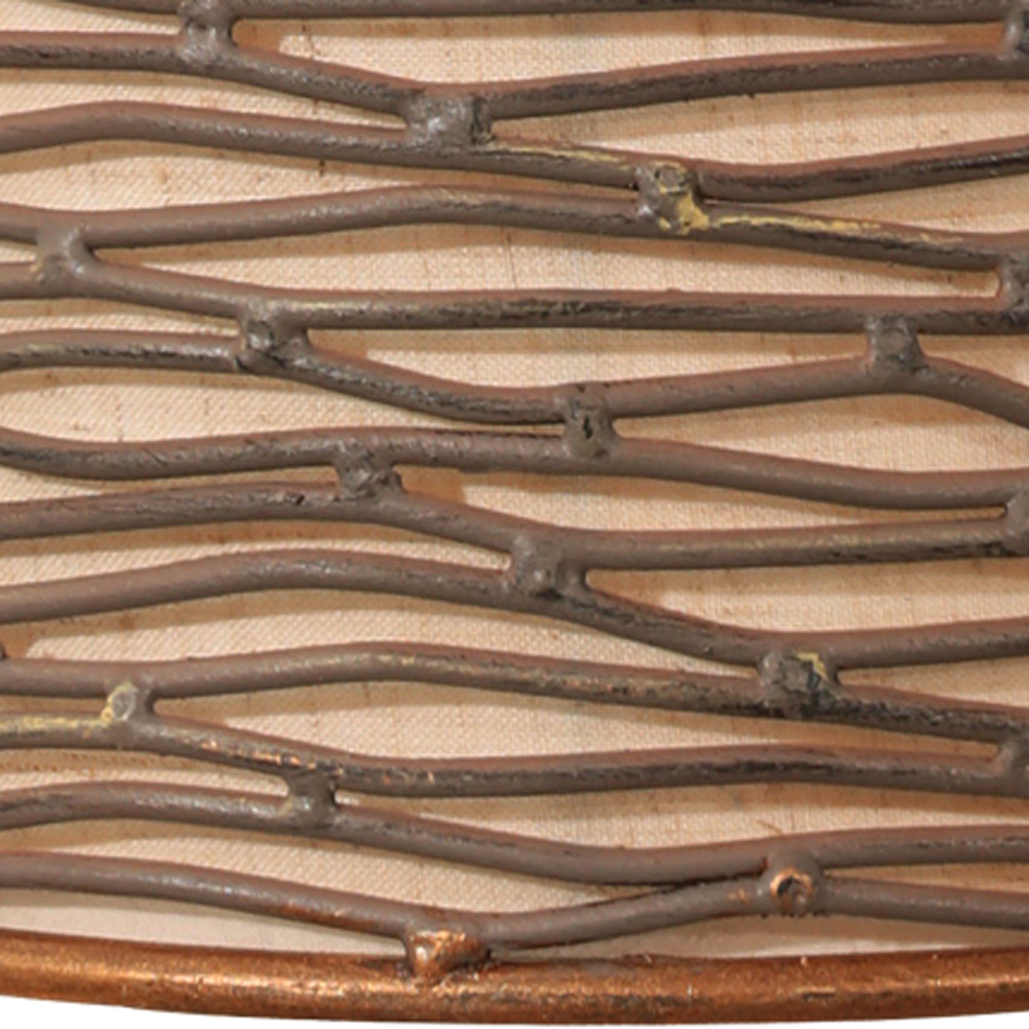 Flow 1-Light Sconce - Hammered Ore