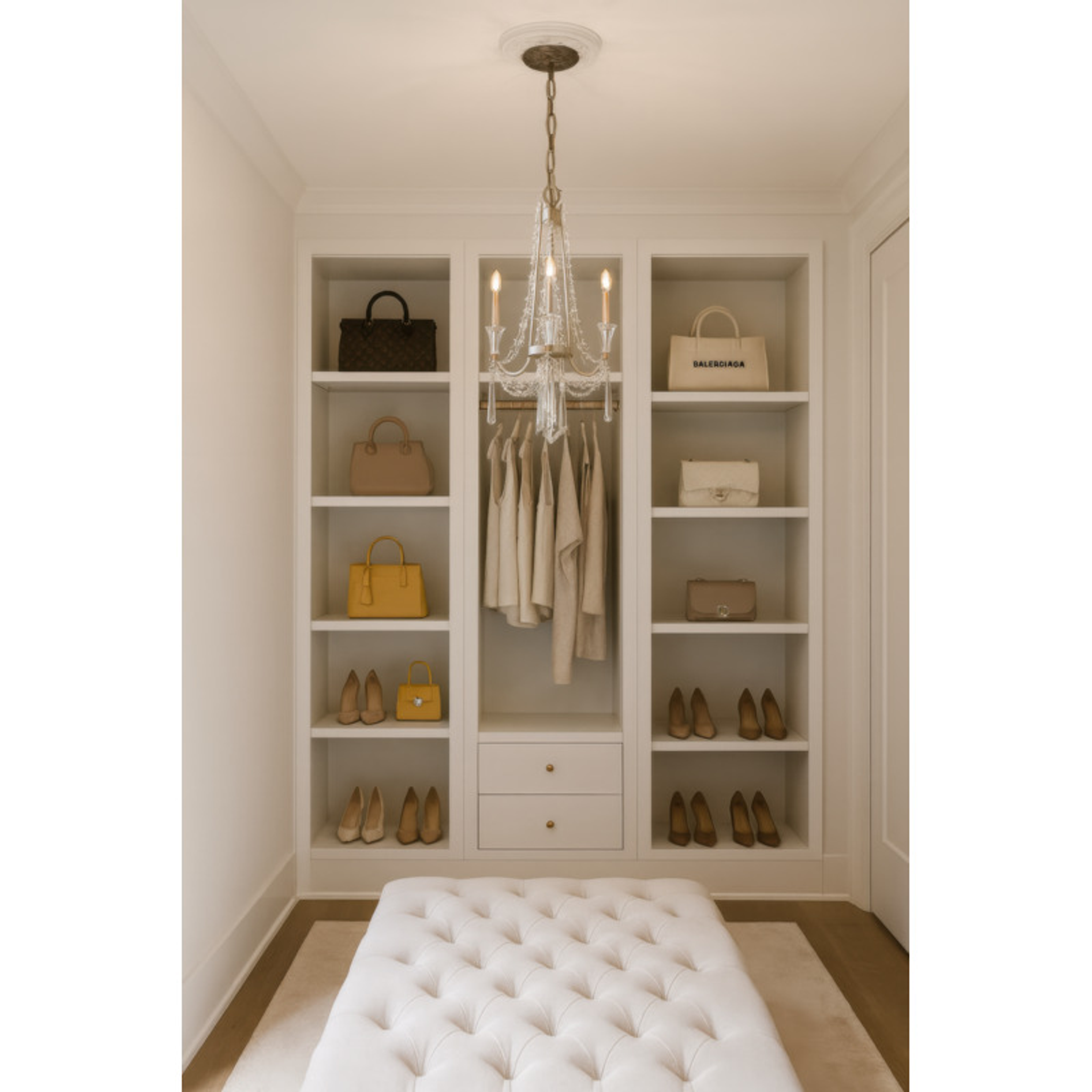 Barcelona 3-Light Crystal Chandelier