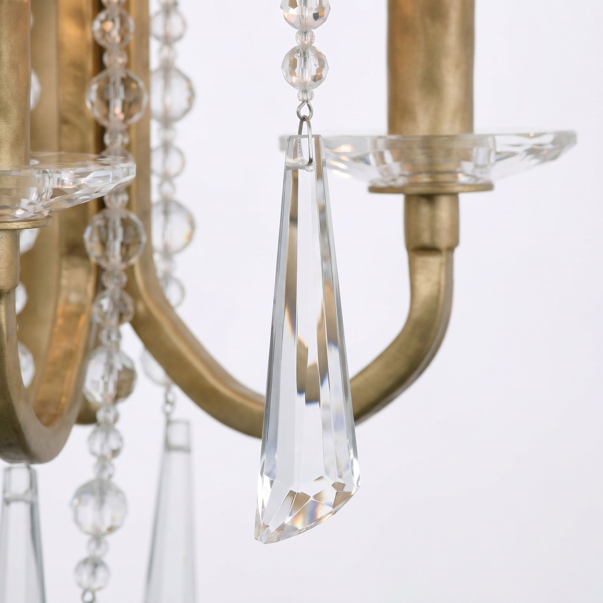 Barcelona 2 Light Sconce with Shade - Brass Kisser