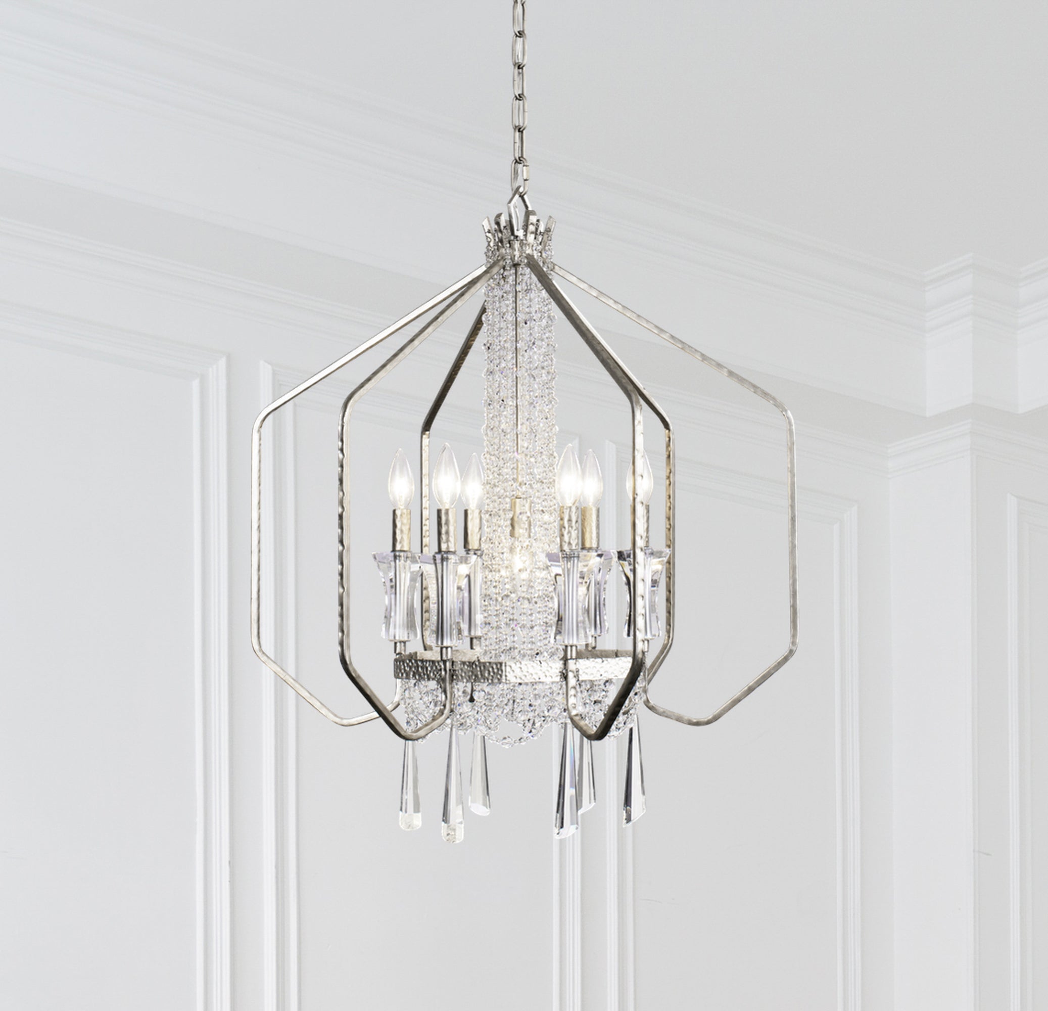 Barcelona 4-Light Crystal Pendant