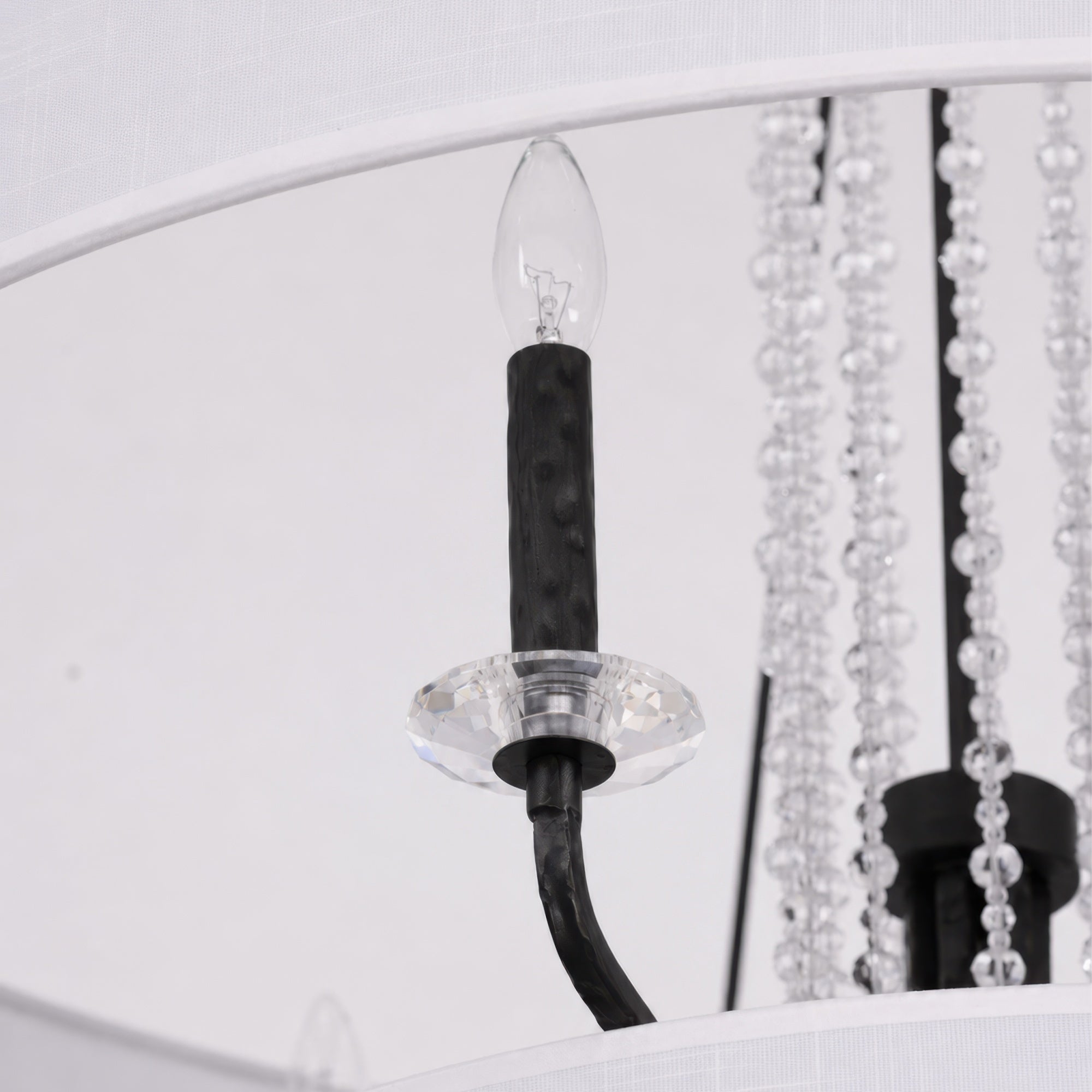 Barcelona 15 Light Pendant w/Shade - Onyx