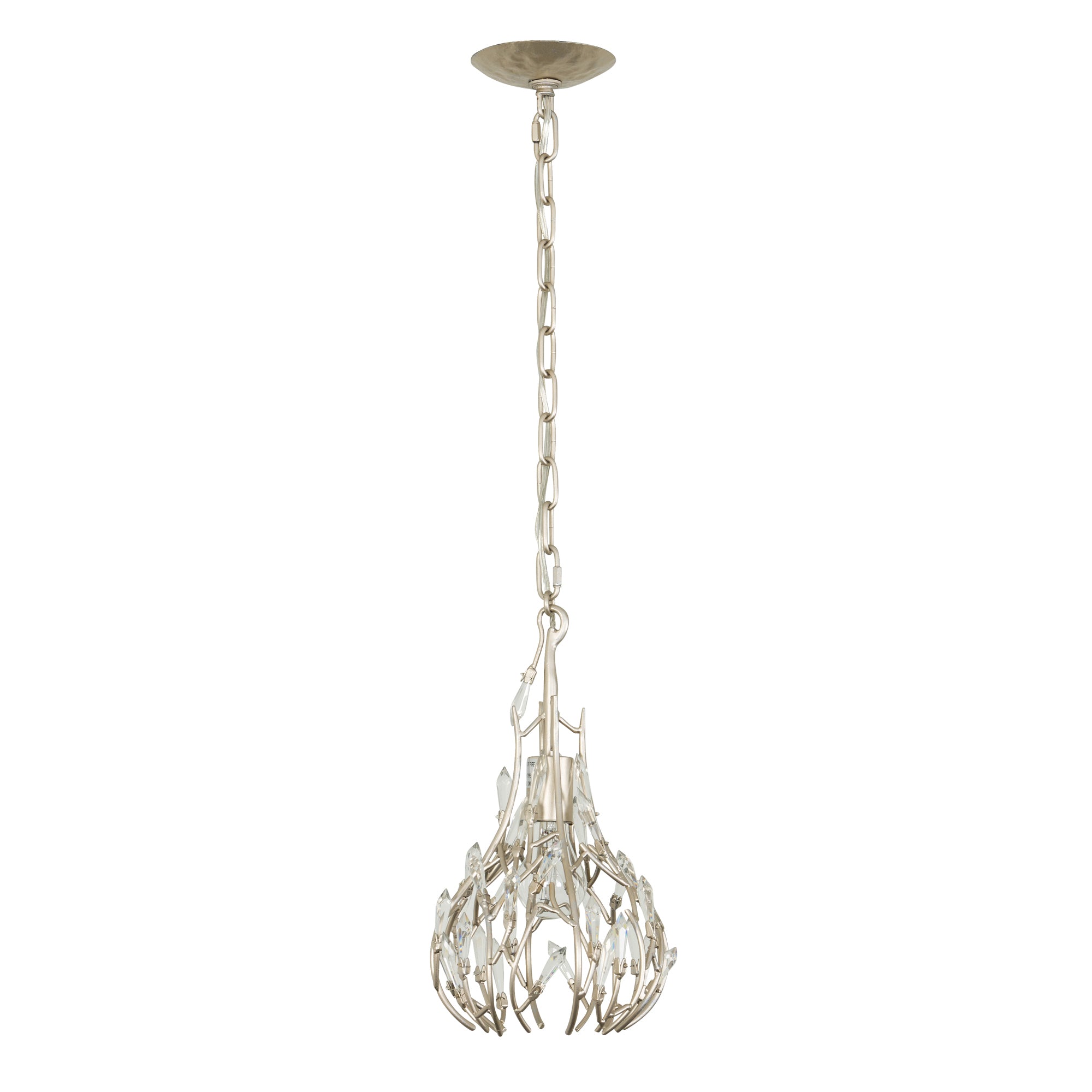 Bask 1-Light Crystal Mini Pendant