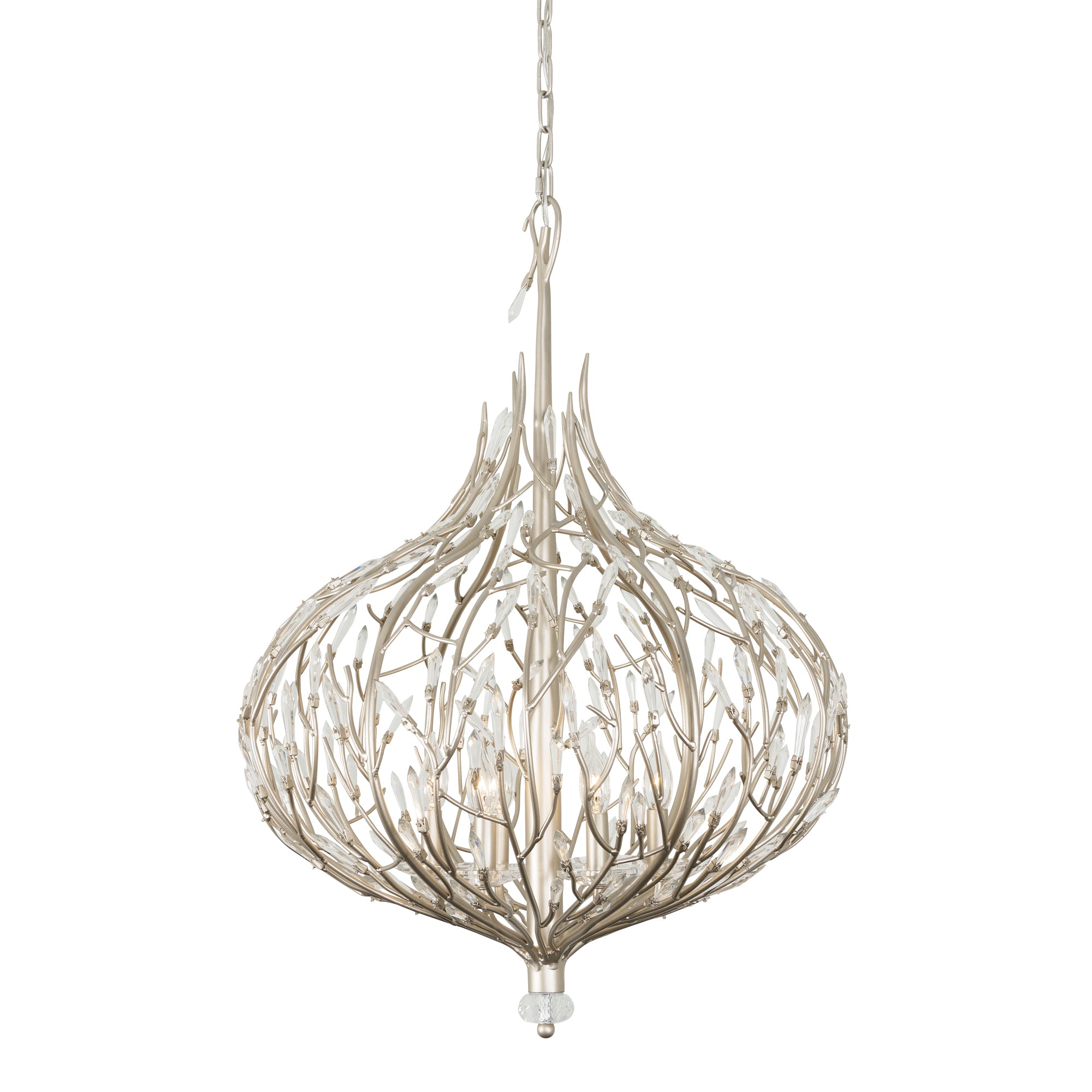 Bask 6-Light Crystal Pendant