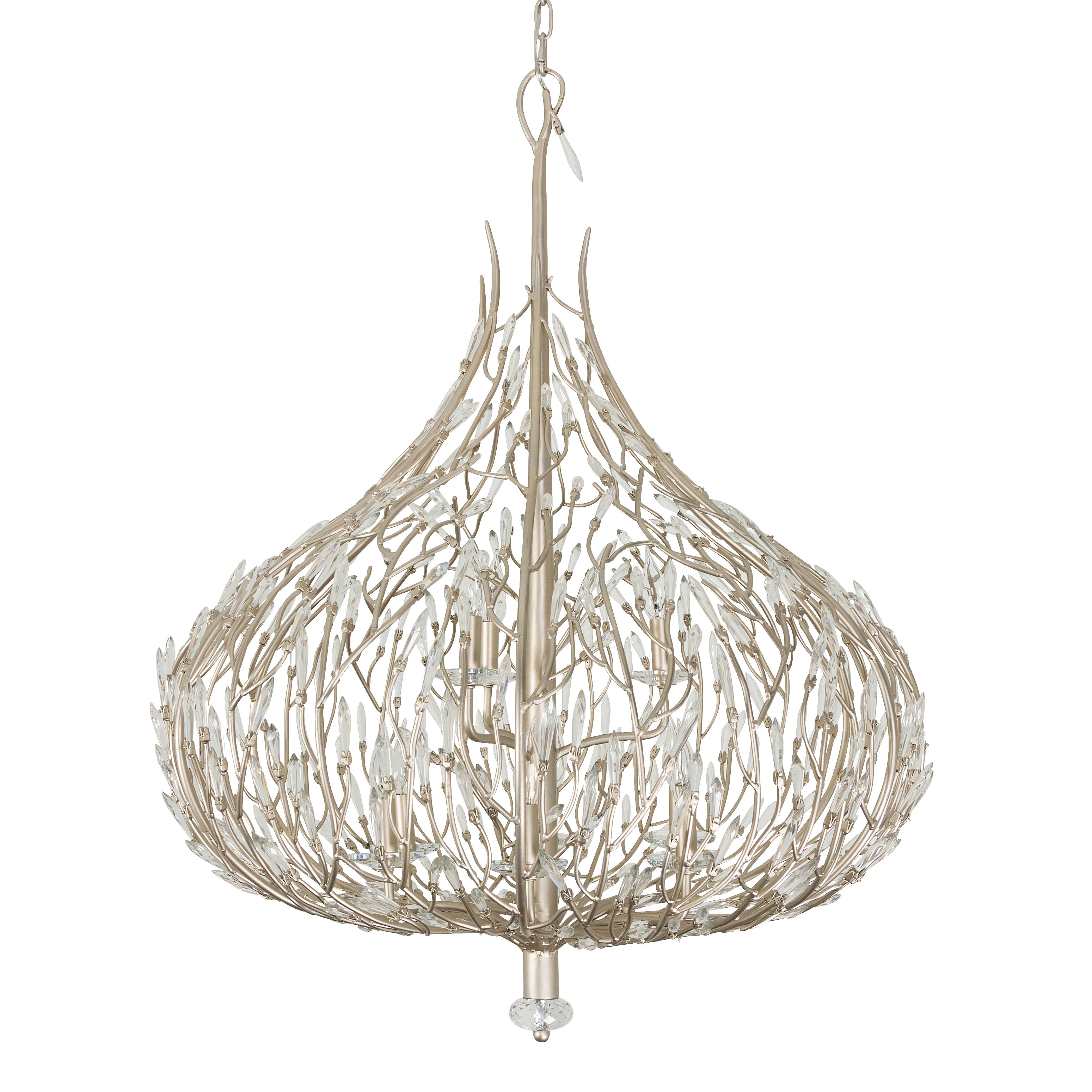 Bask 271P09GD 9-Light Pendant Light - Gold Dust