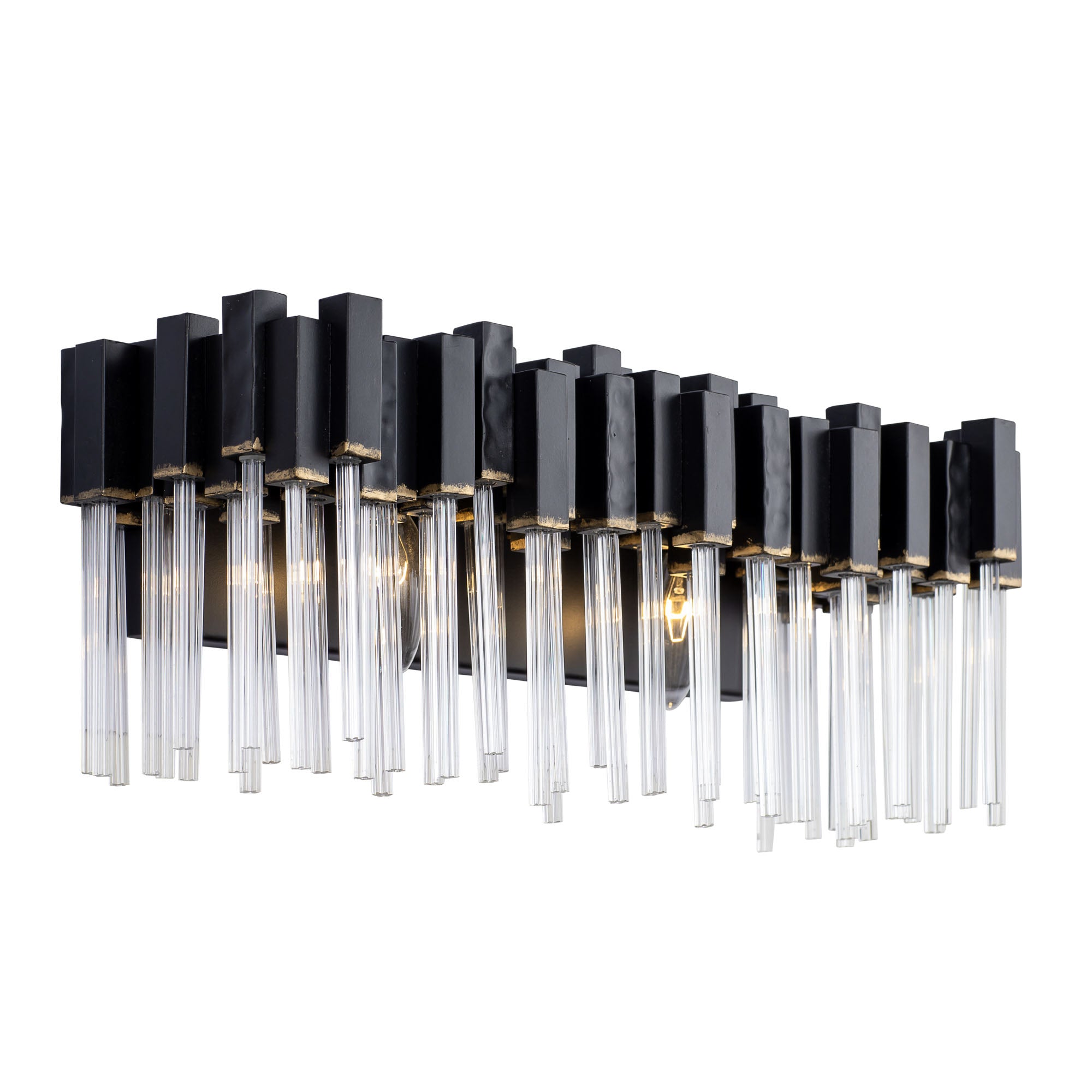 Matrix Vanity - Matte Black/French Gold