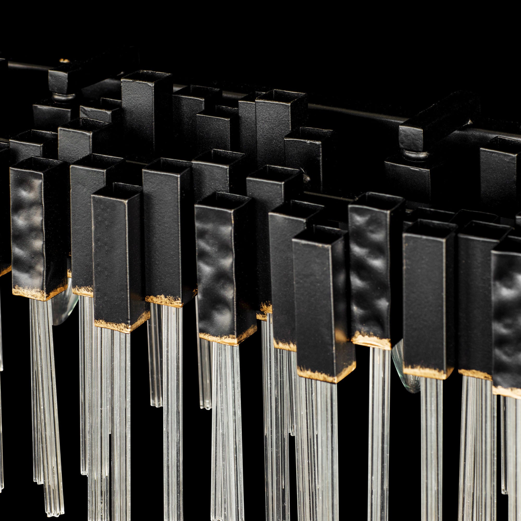 Matrix Vanity - Matte Black/French Gold