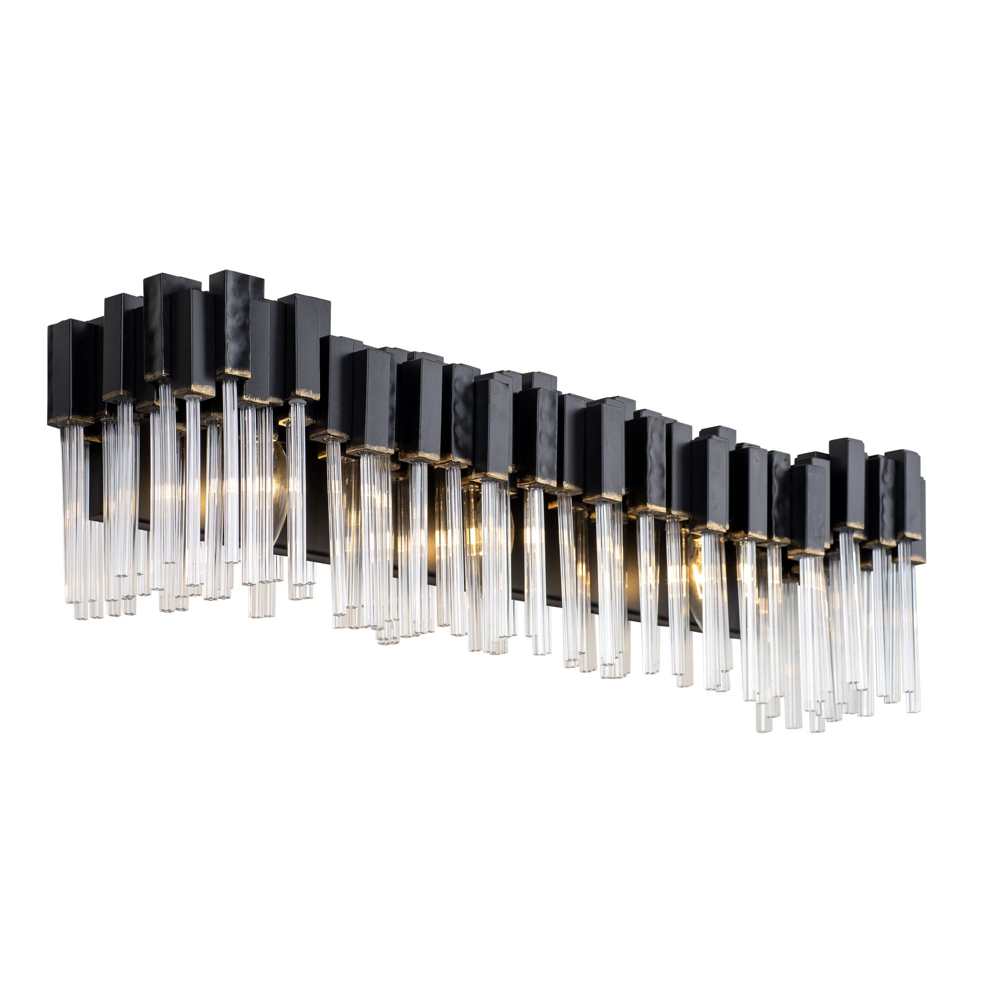Matrix Vanity - Matte Black/French Gold