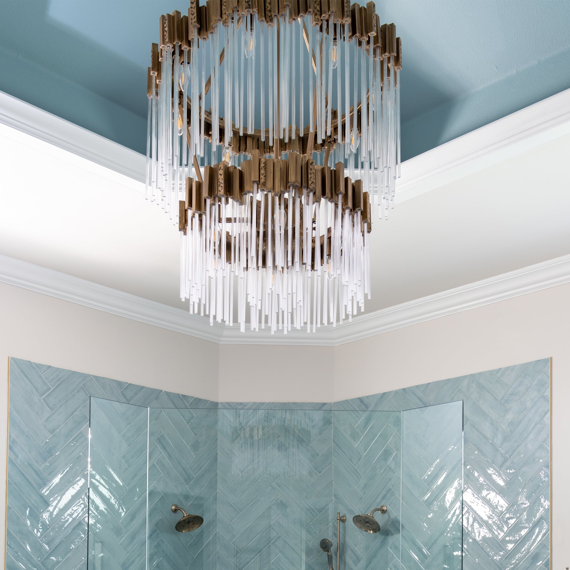 Matrix Chandelier - Havana Gold