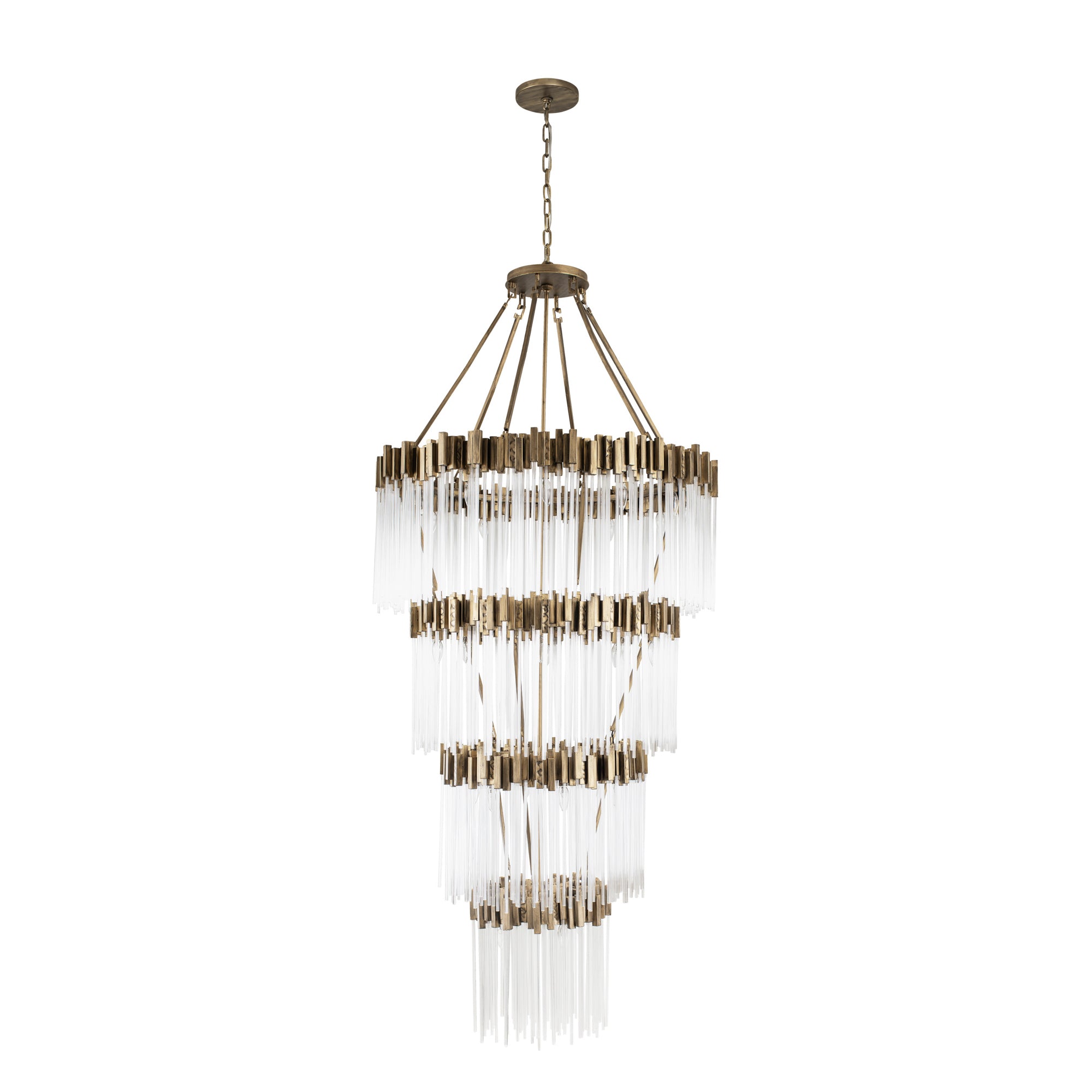 Matrix Chandelier - Havana Gold