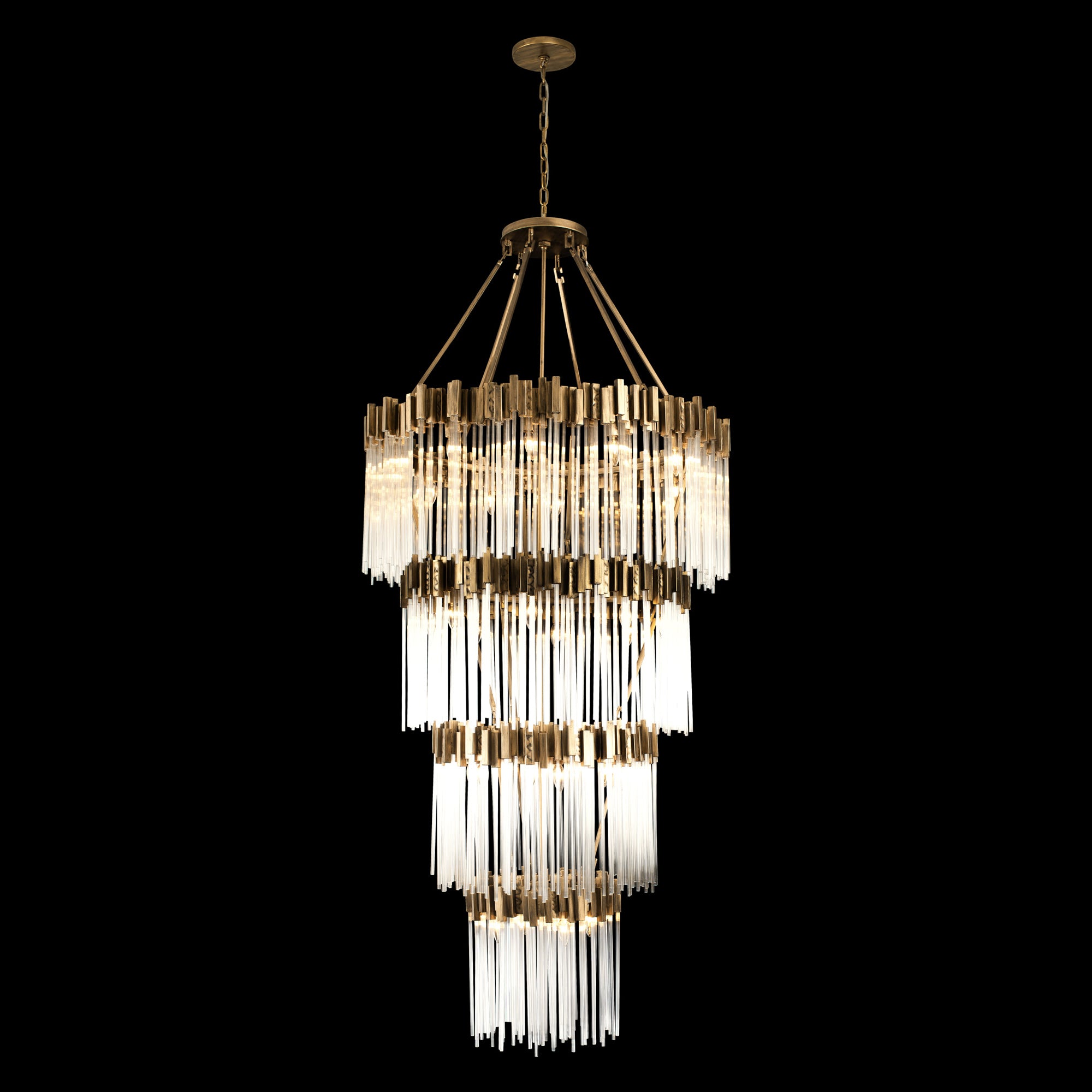 Matrix Chandelier - Havana Gold