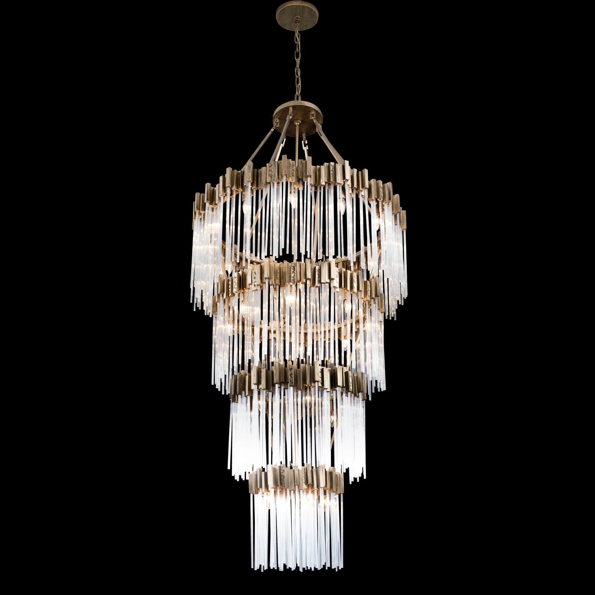 Matrix Chandelier - Havana Gold