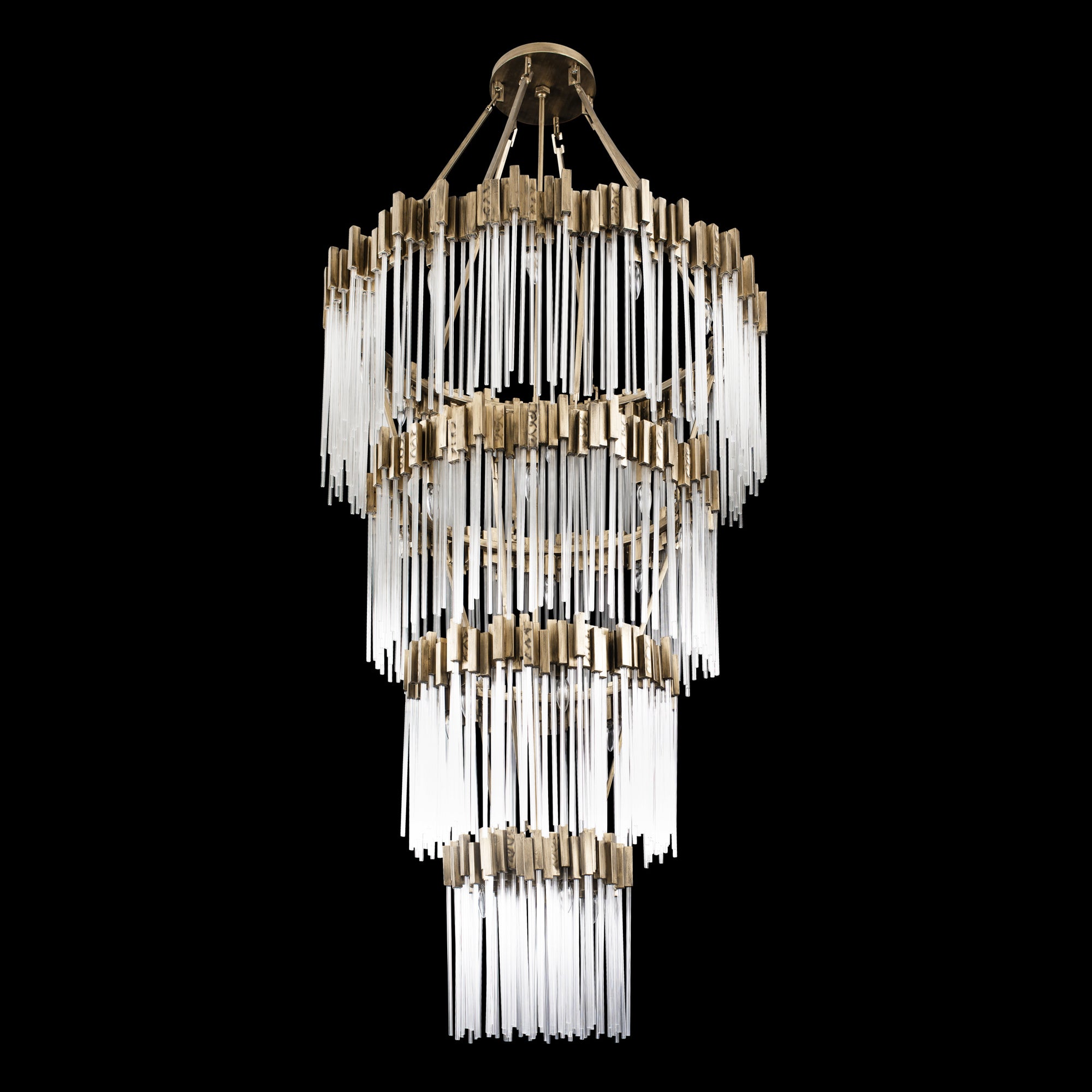 Matrix Chandelier - Havana Gold