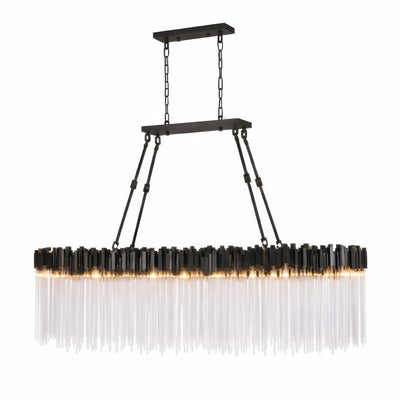 Matrix 10 Light Linear - Matte Black & French Gold