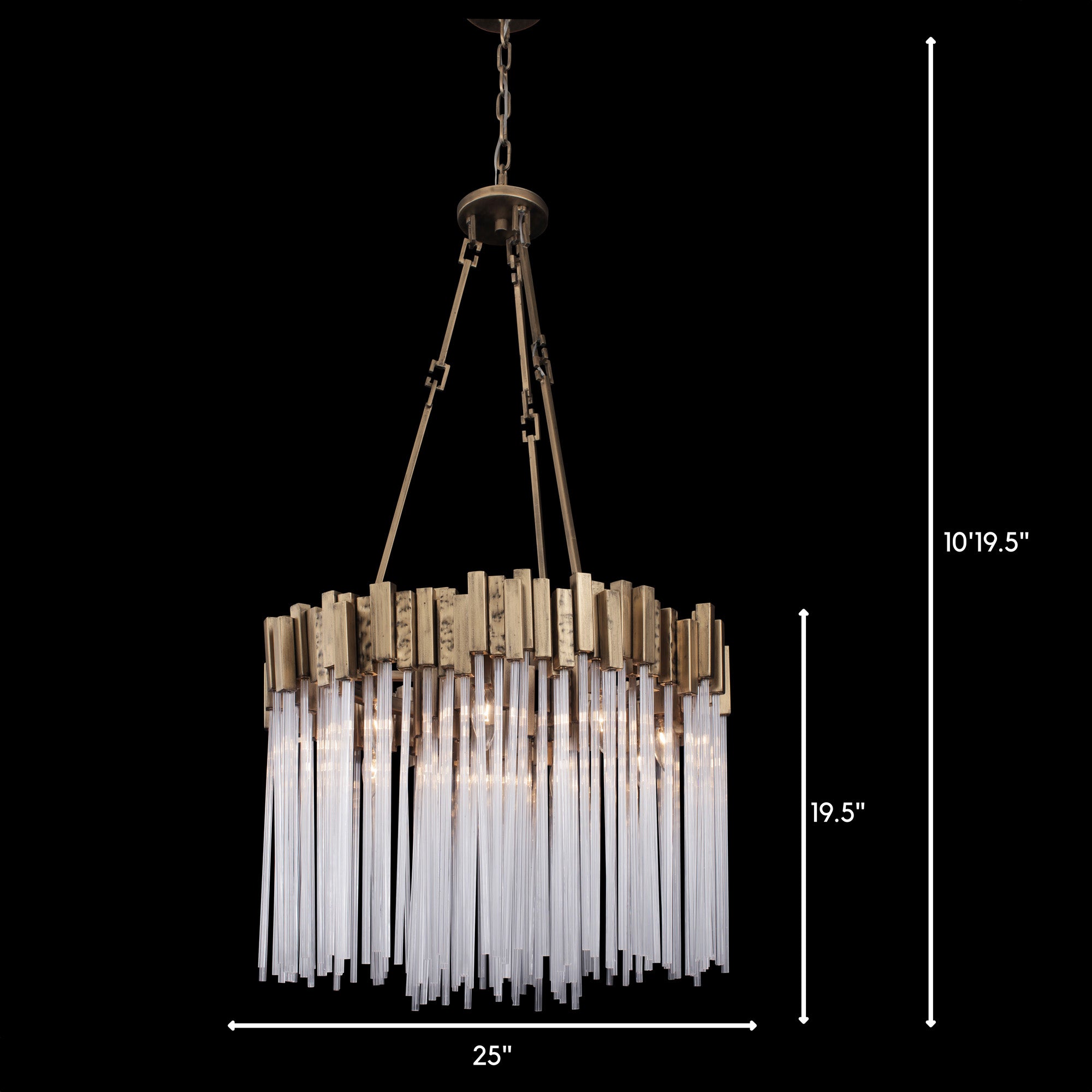 Matrix Pendant - Havana Gold