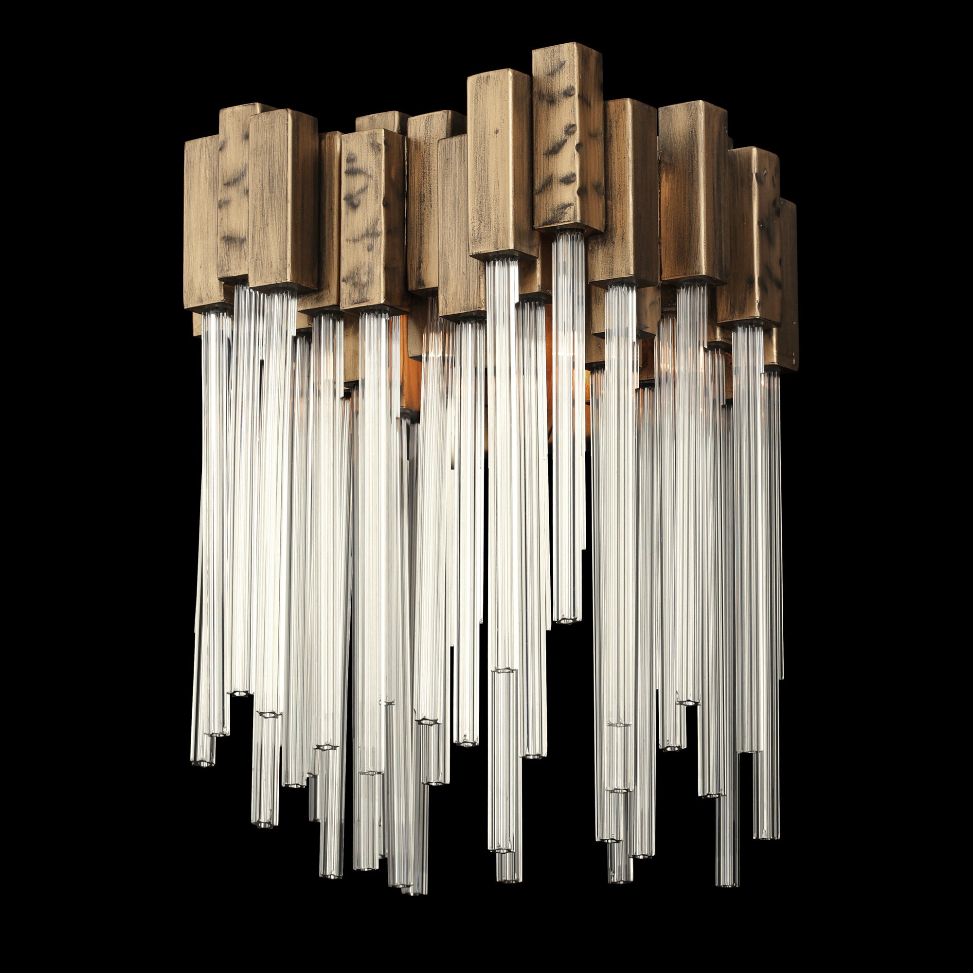 Matrix 1 Light Sconce - Havana Gold