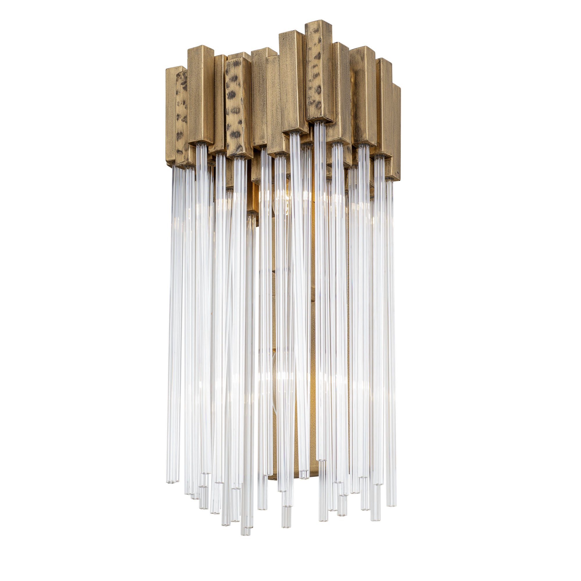 Matrix 2 Light Sconce - Havana Gold