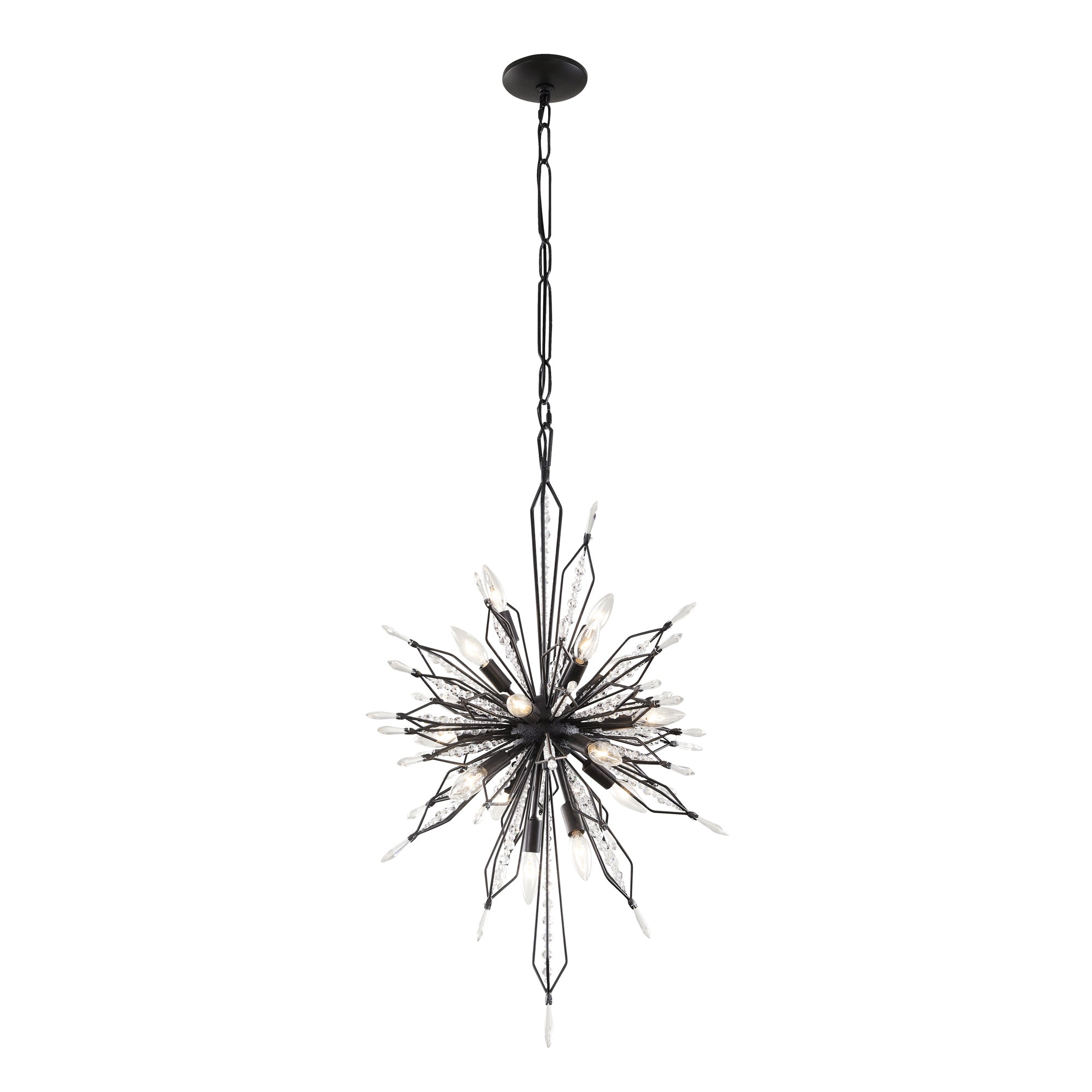 Orbital 16 Light Foyer - Carbon