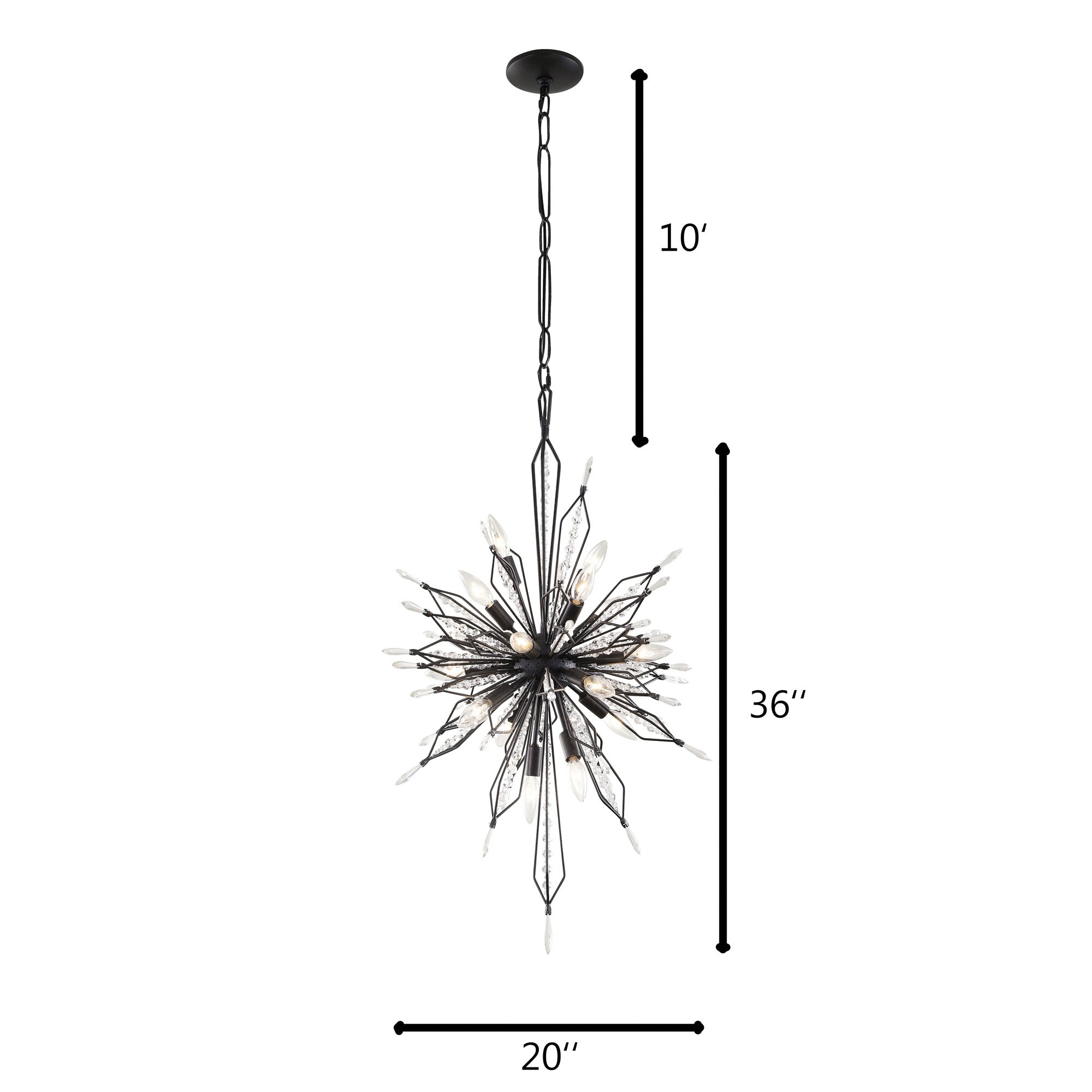 Orbital Pendant - Carbon