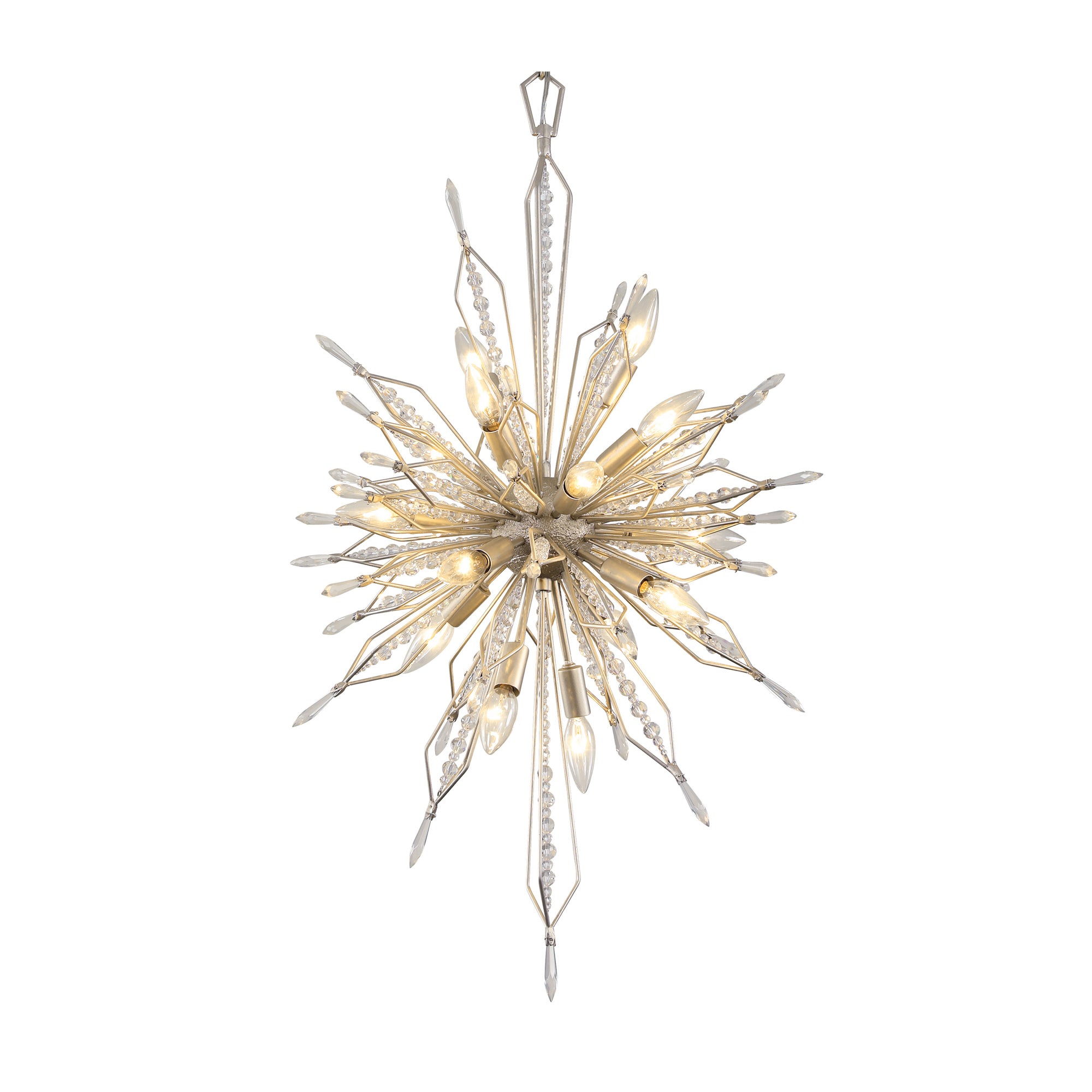 Orbital 16 Light Foyer - Gold Dust