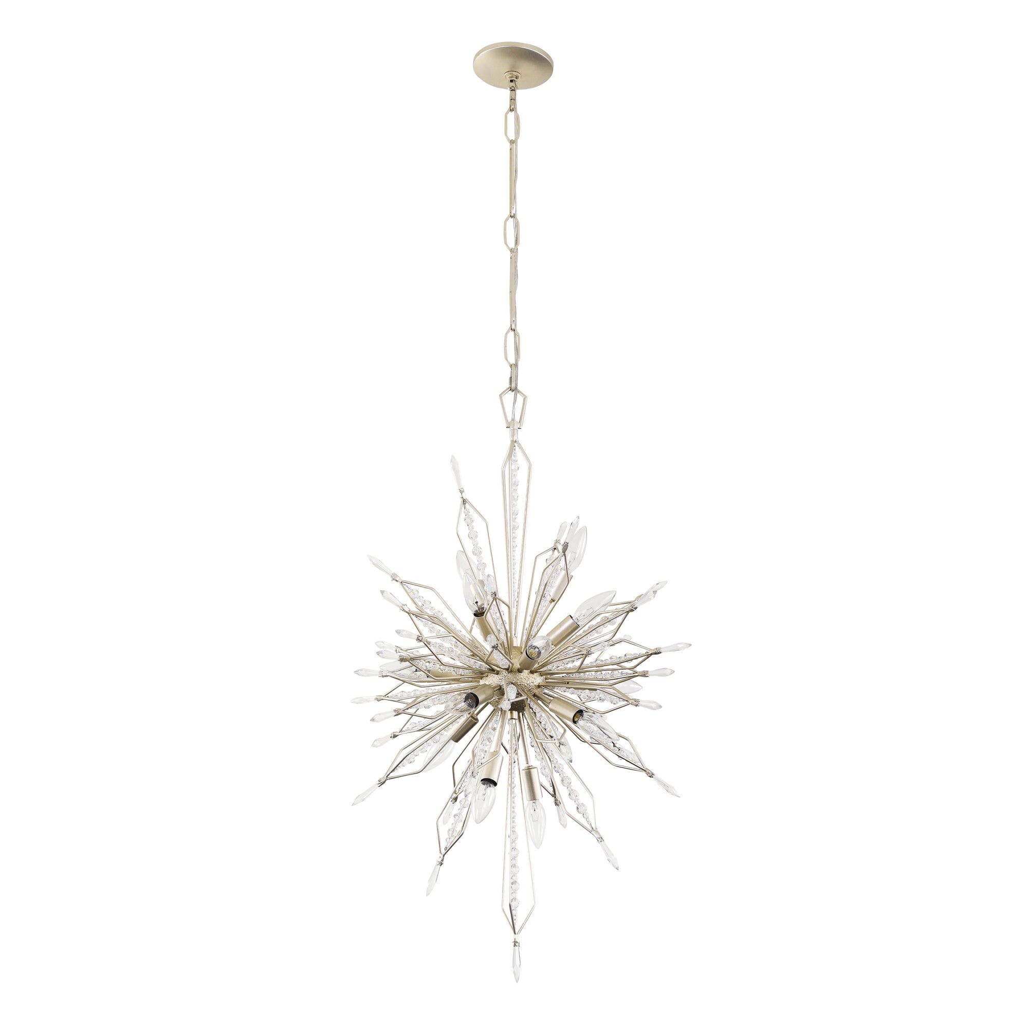 Orbital 16 Light Foyer - Gold Dust