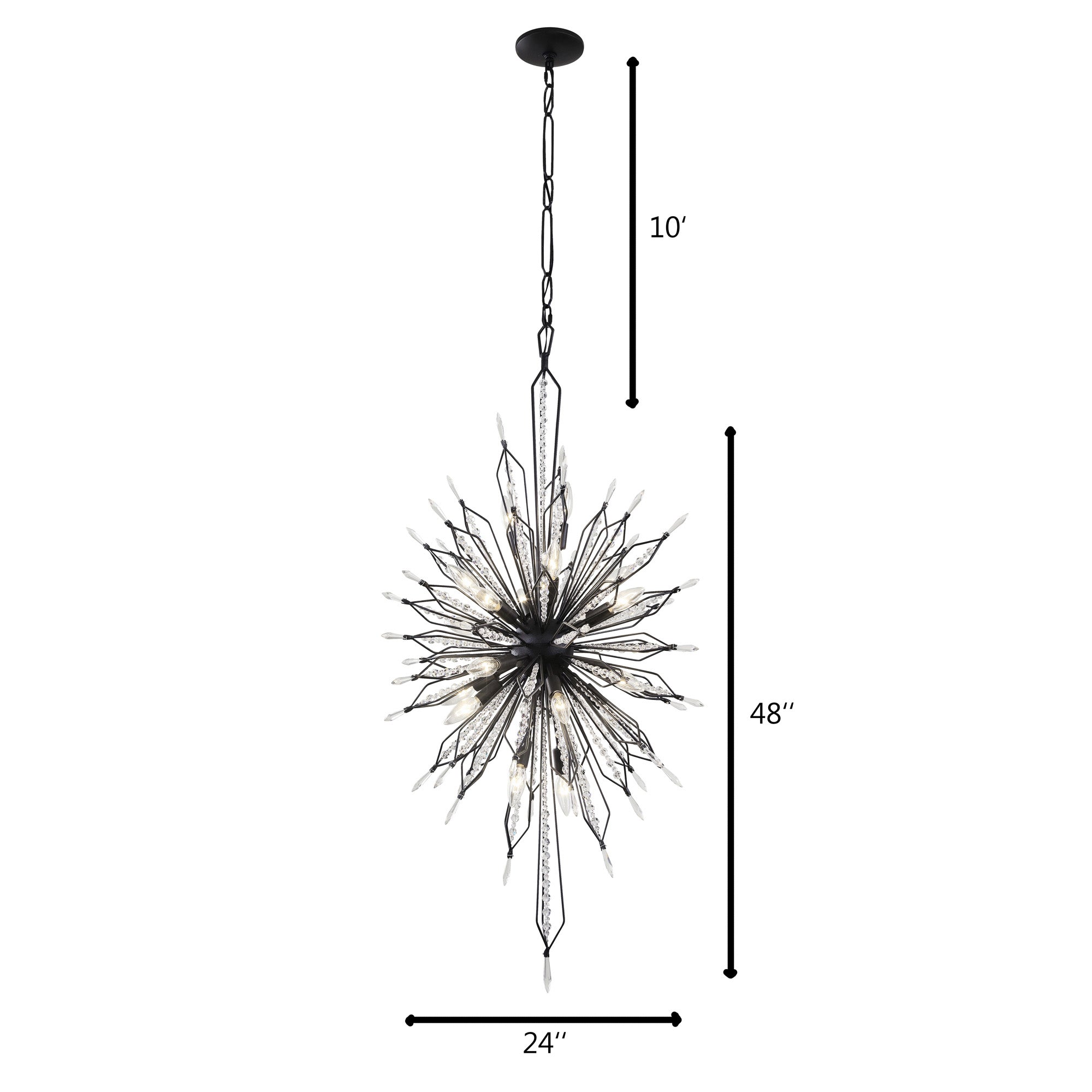 Orbital Pendant - Carbon