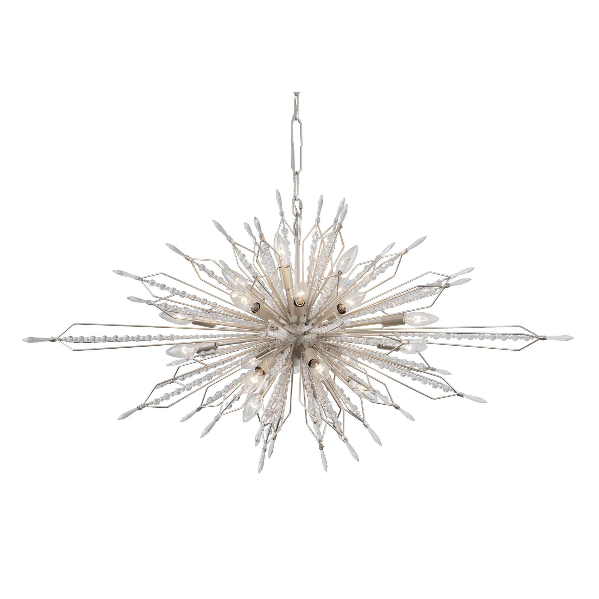 Orbital 20Light Oval Linear Pendant - Gold Dust