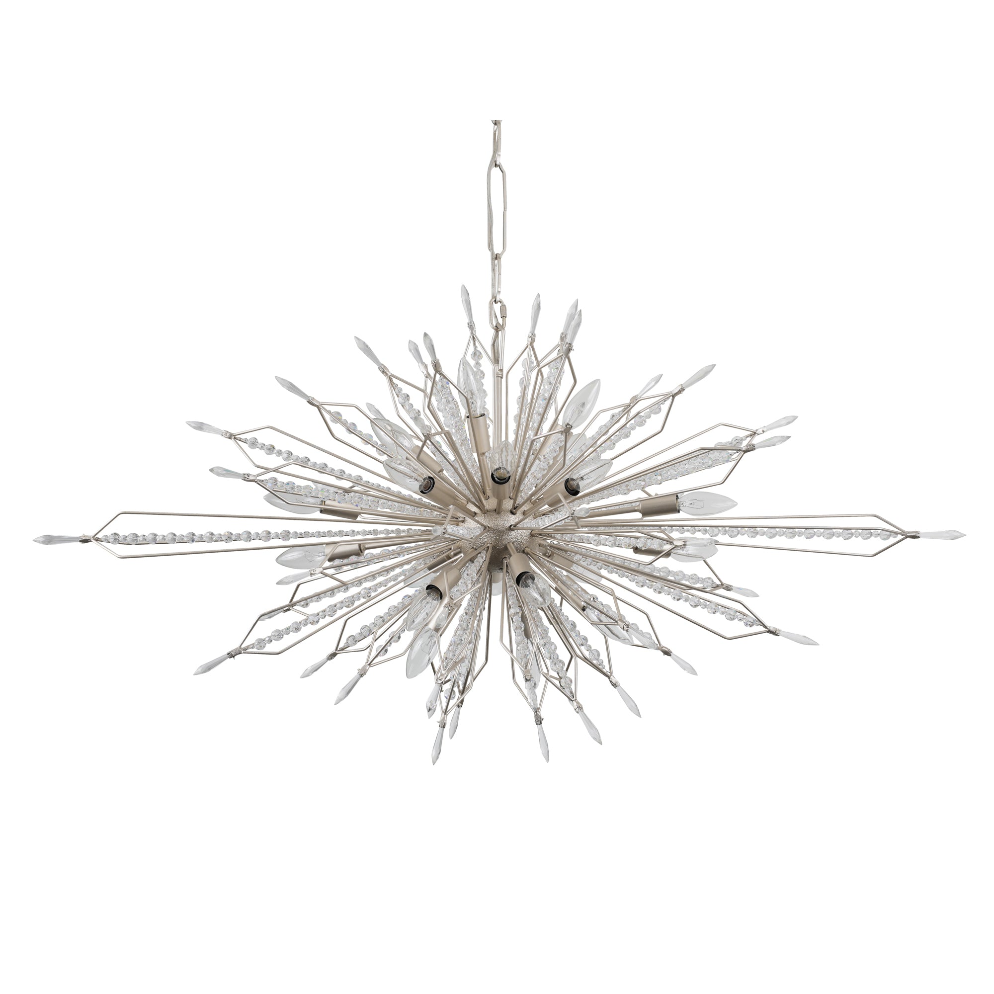Orbital 20Light Oval Linear Pendant - Gold Dust