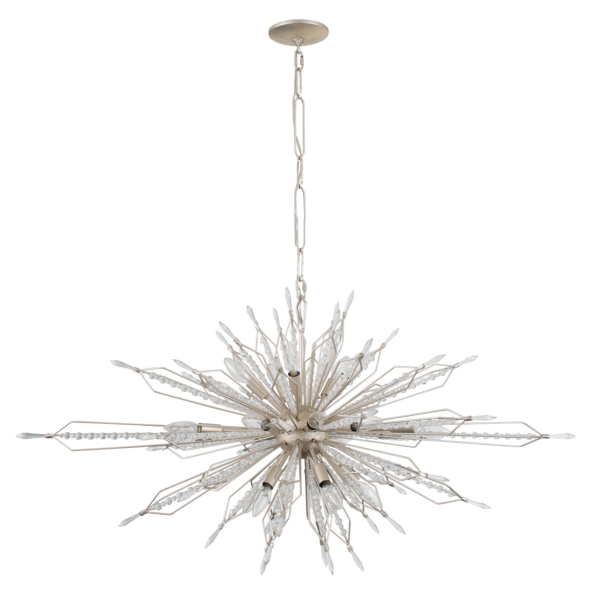 Orbital 20-Light Oval Linear Pendant