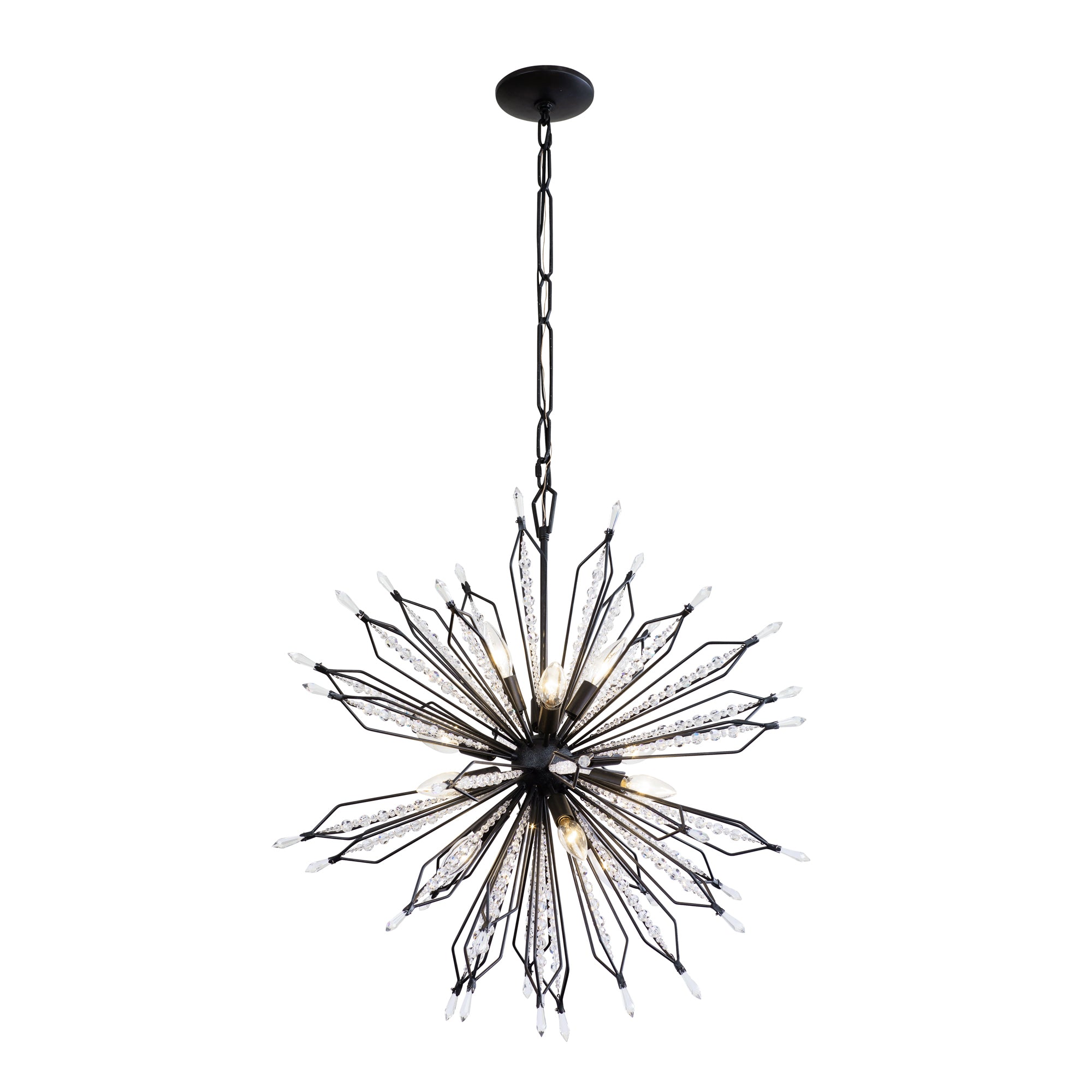 Orbital Medium 12 Light Pendant - Carbon