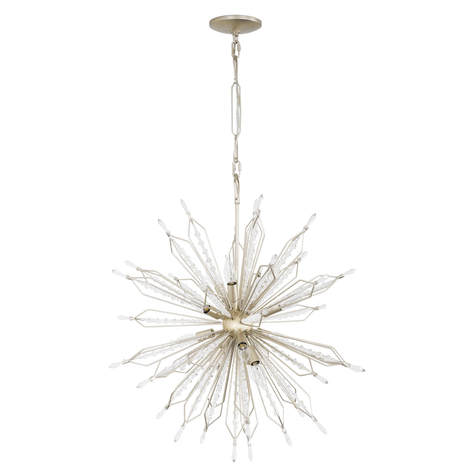 Orbital 12 Light Medium Pendant - Gold Dust
