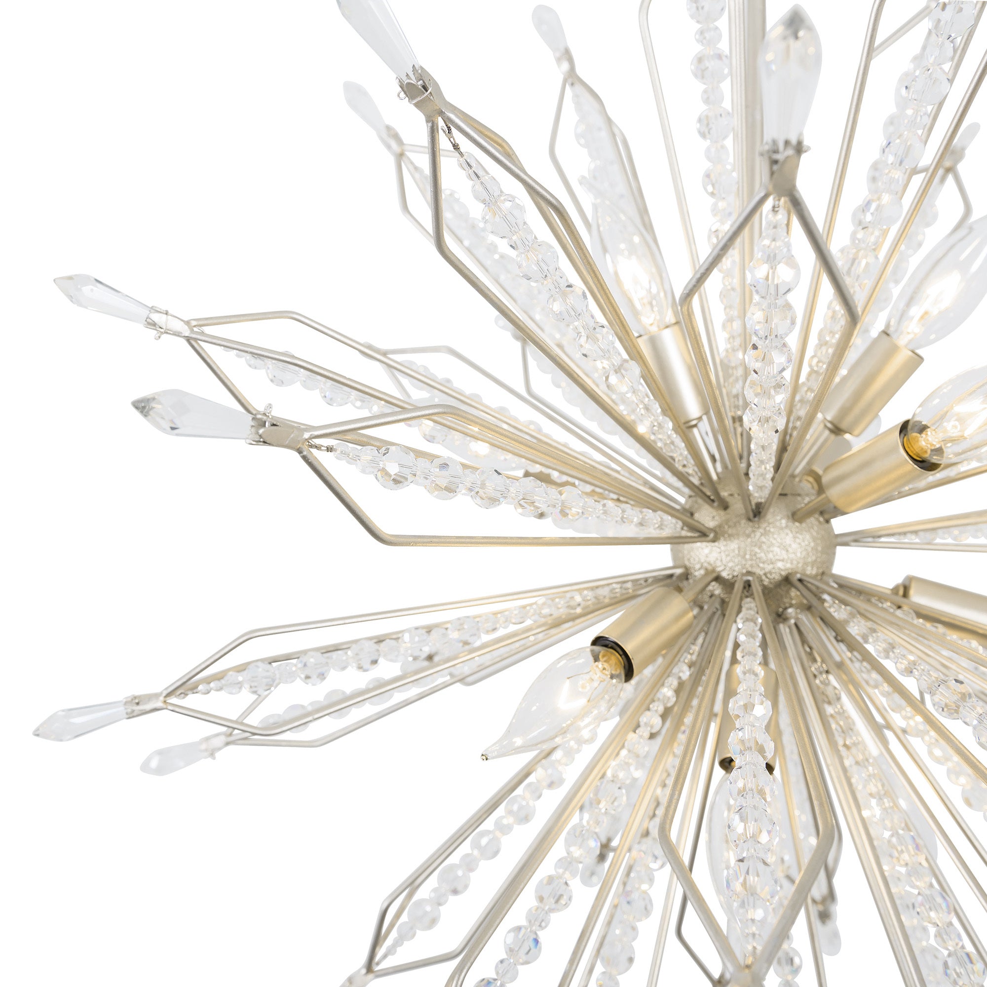 Orbital 12 Light Medium Pendant - Gold Dust
