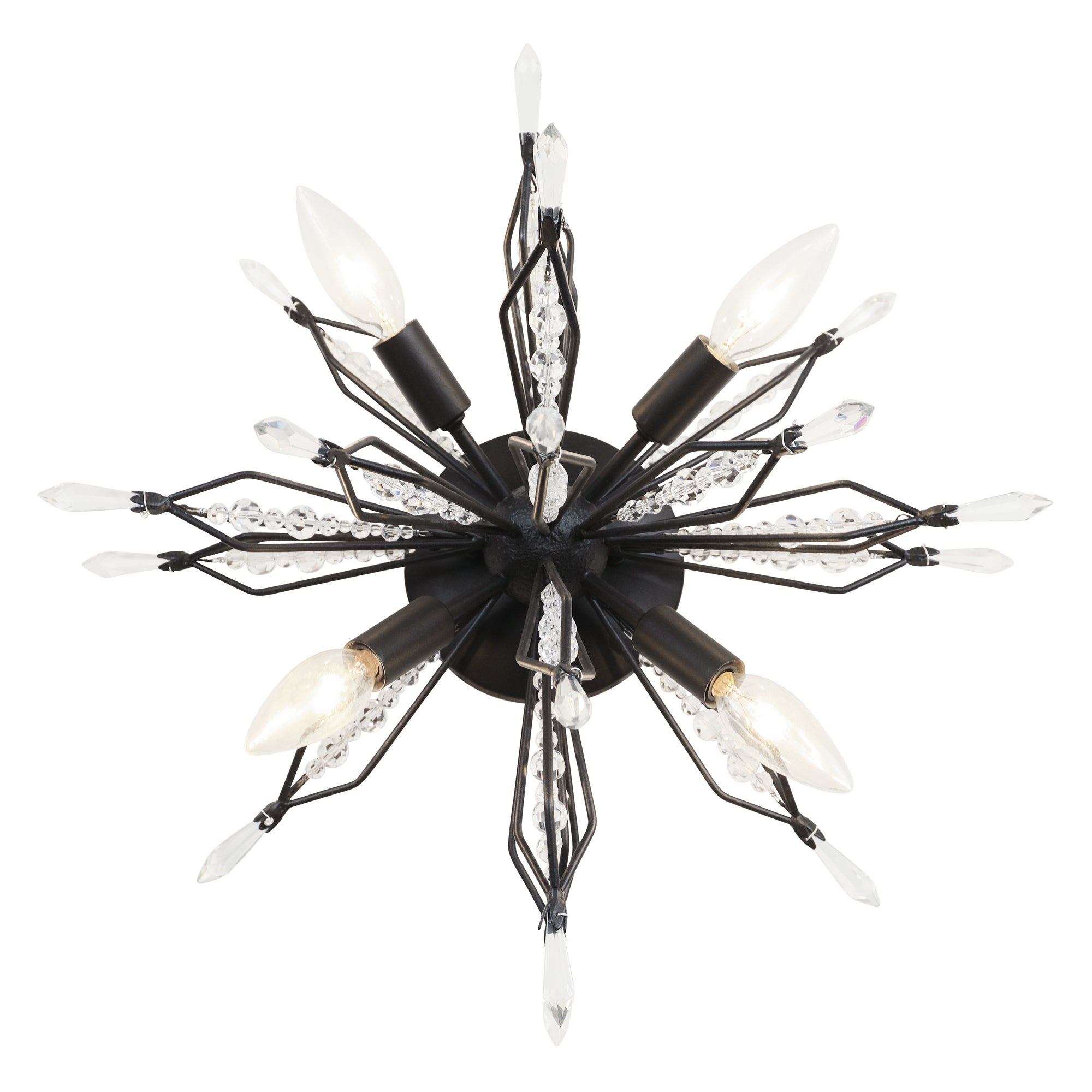 Orbital 4 Light Wall/Ceiling Light - Carbon