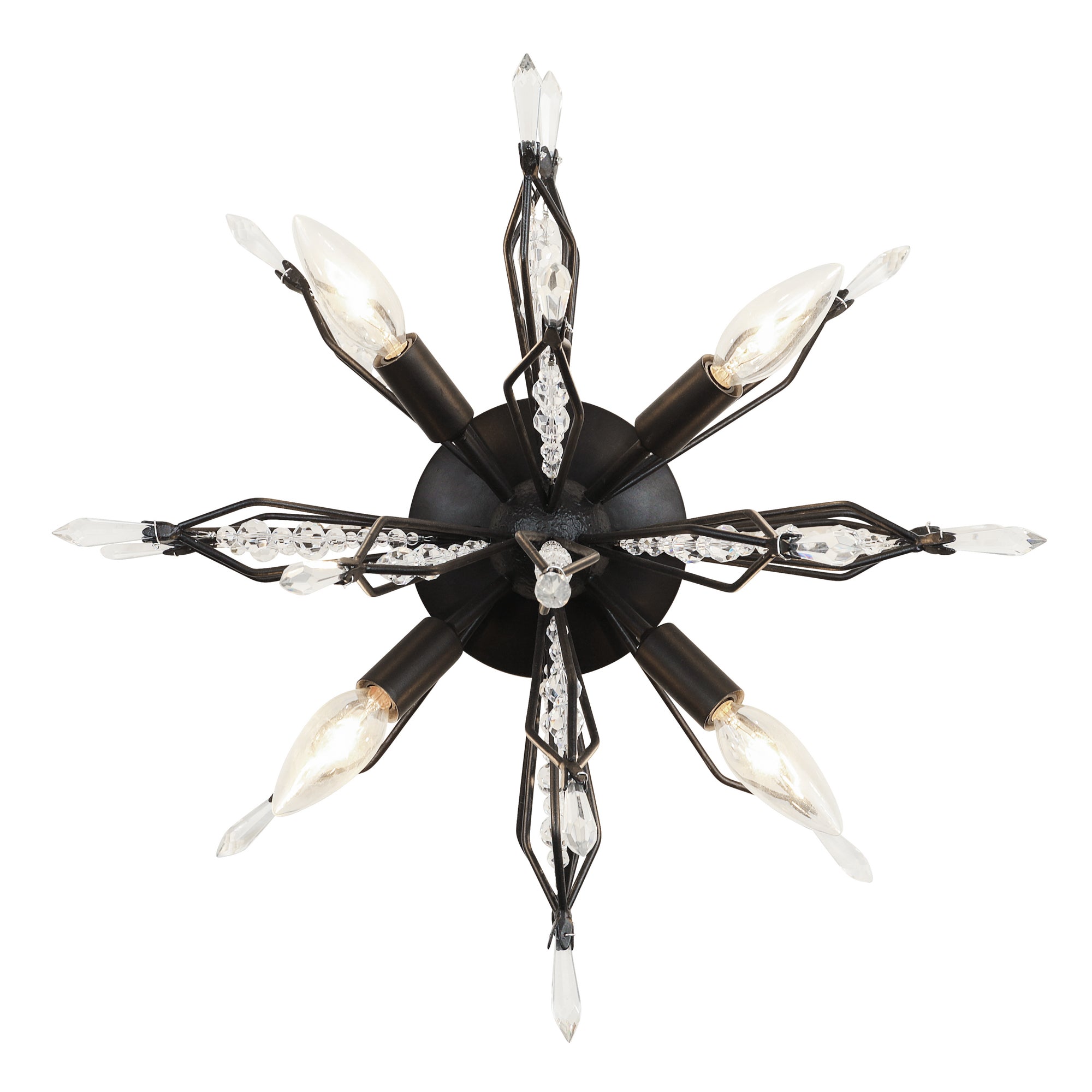 Orbital 4 Light Wall/Ceiling Light - Carbon