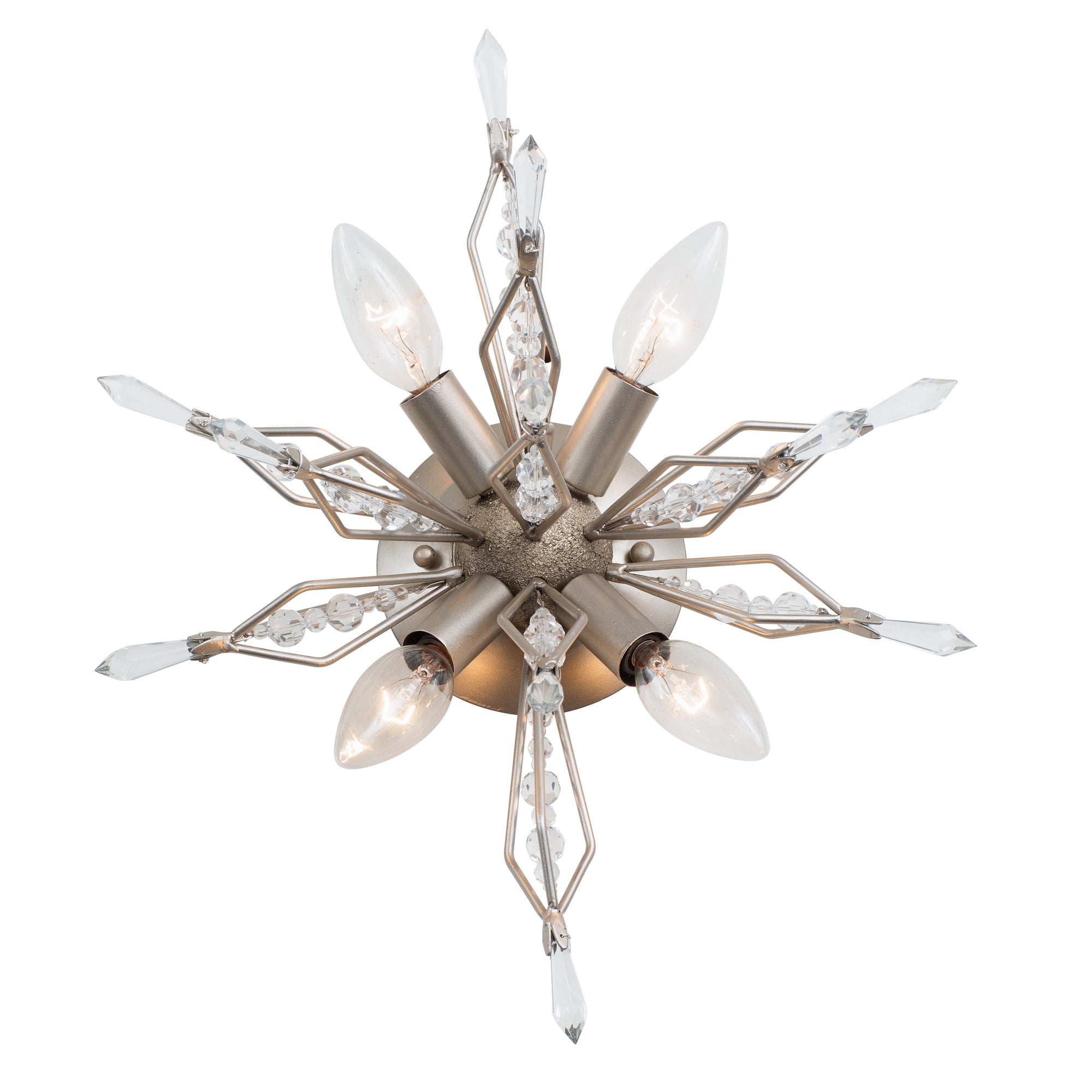 Orbital 4-Light Sconce - Gold Dust