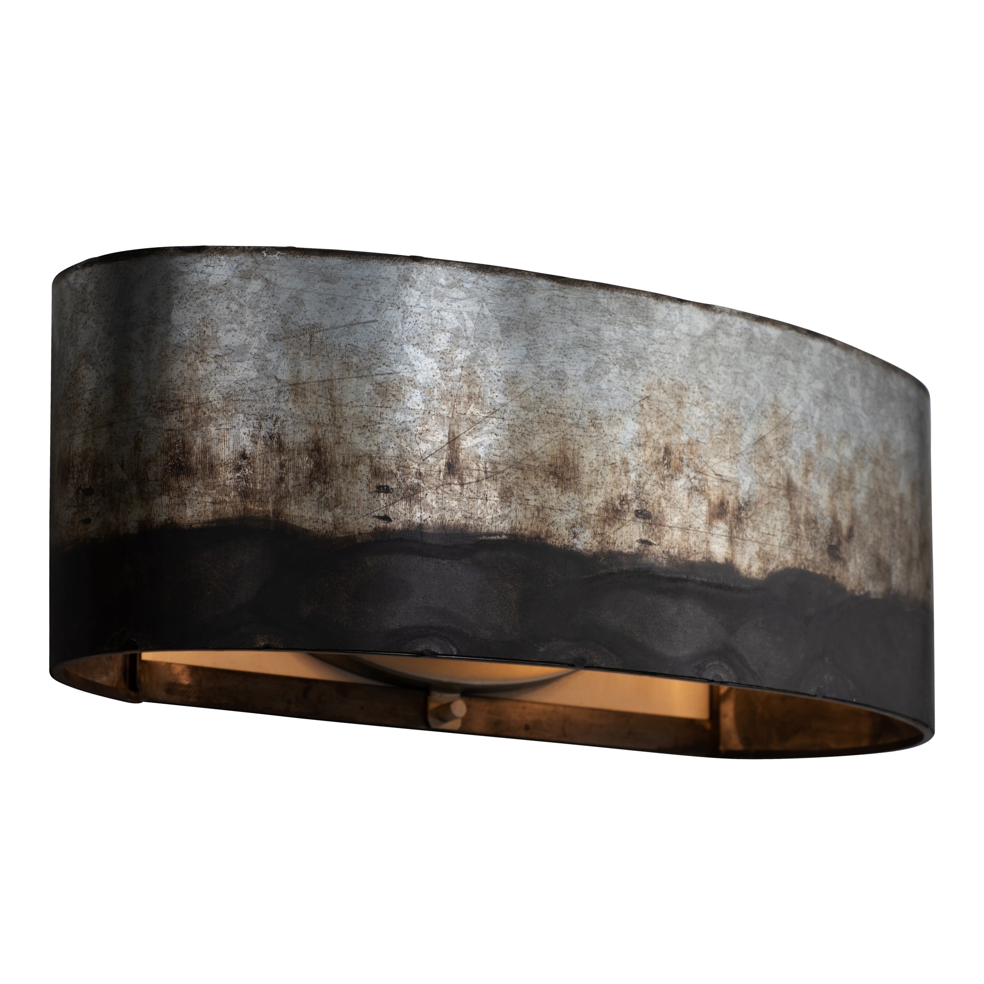 Cannery 2-Light Bath - Ombre Galvanized