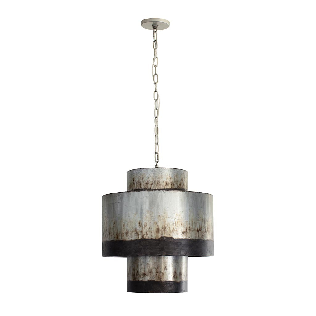 Cannery 323F04OG 4-Light Pendant Light - Ombre Galvanized