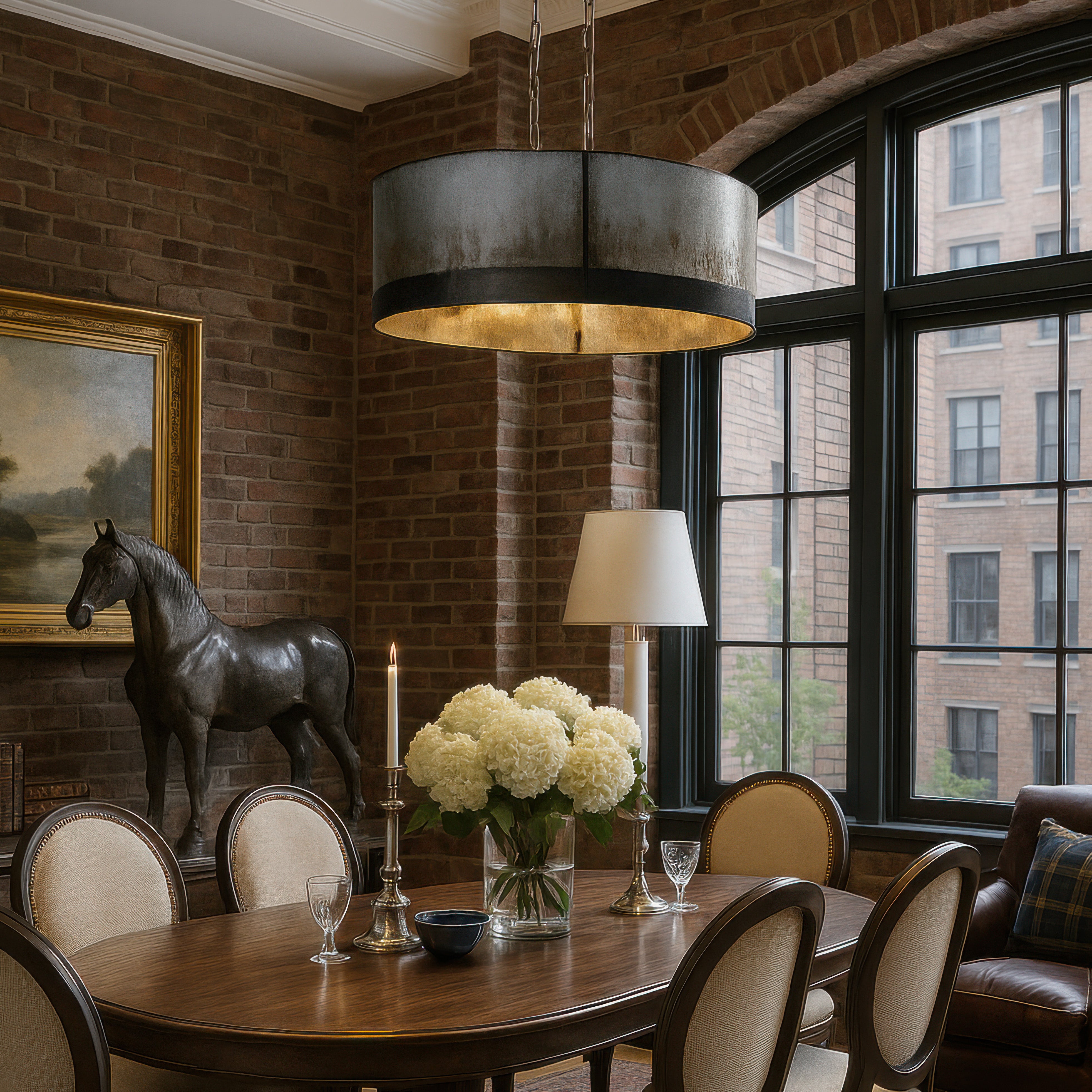 Cannery 6-Light Oval Pendant