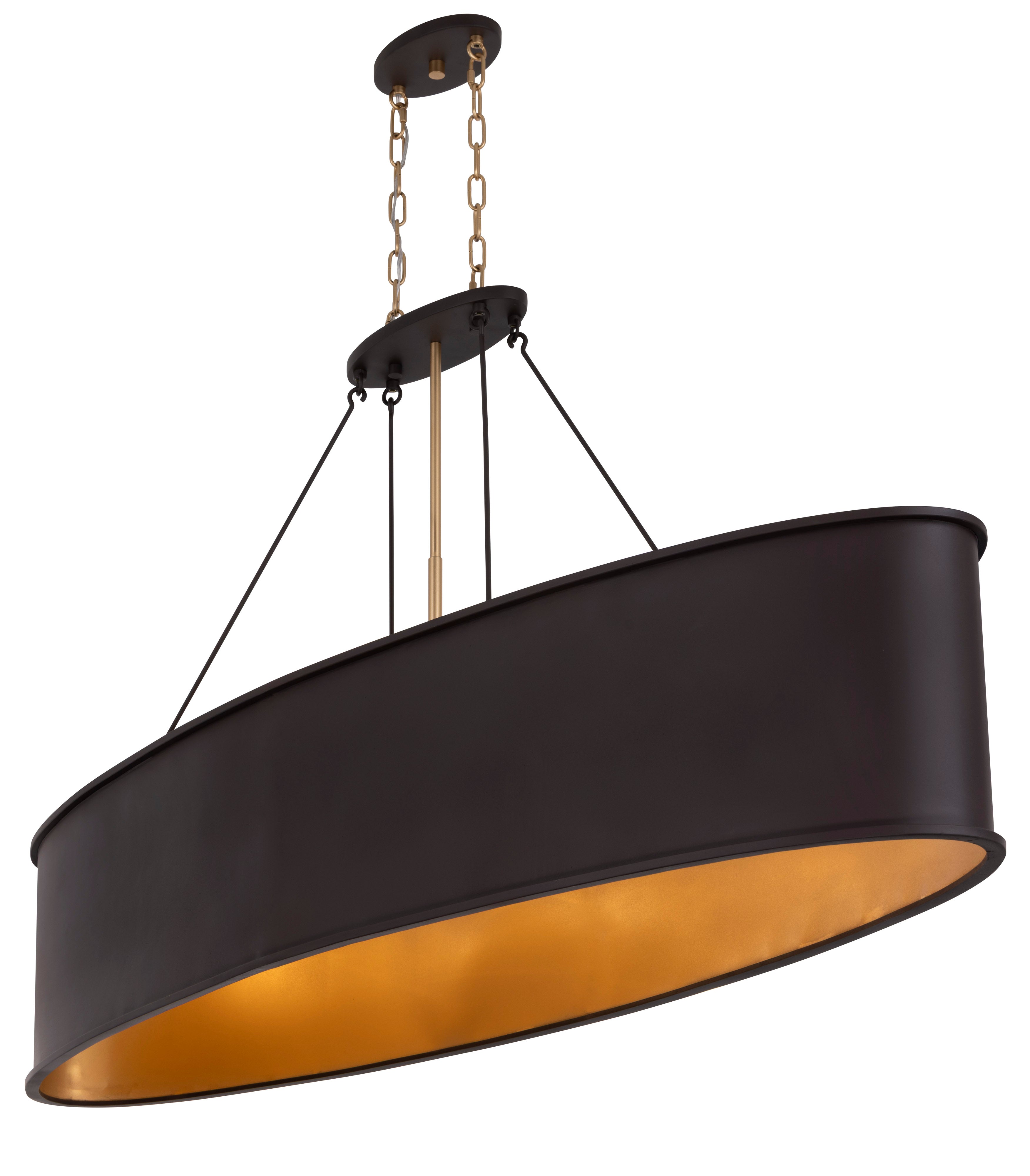 Cannery 7 Light Linear - Ombre Galvanized