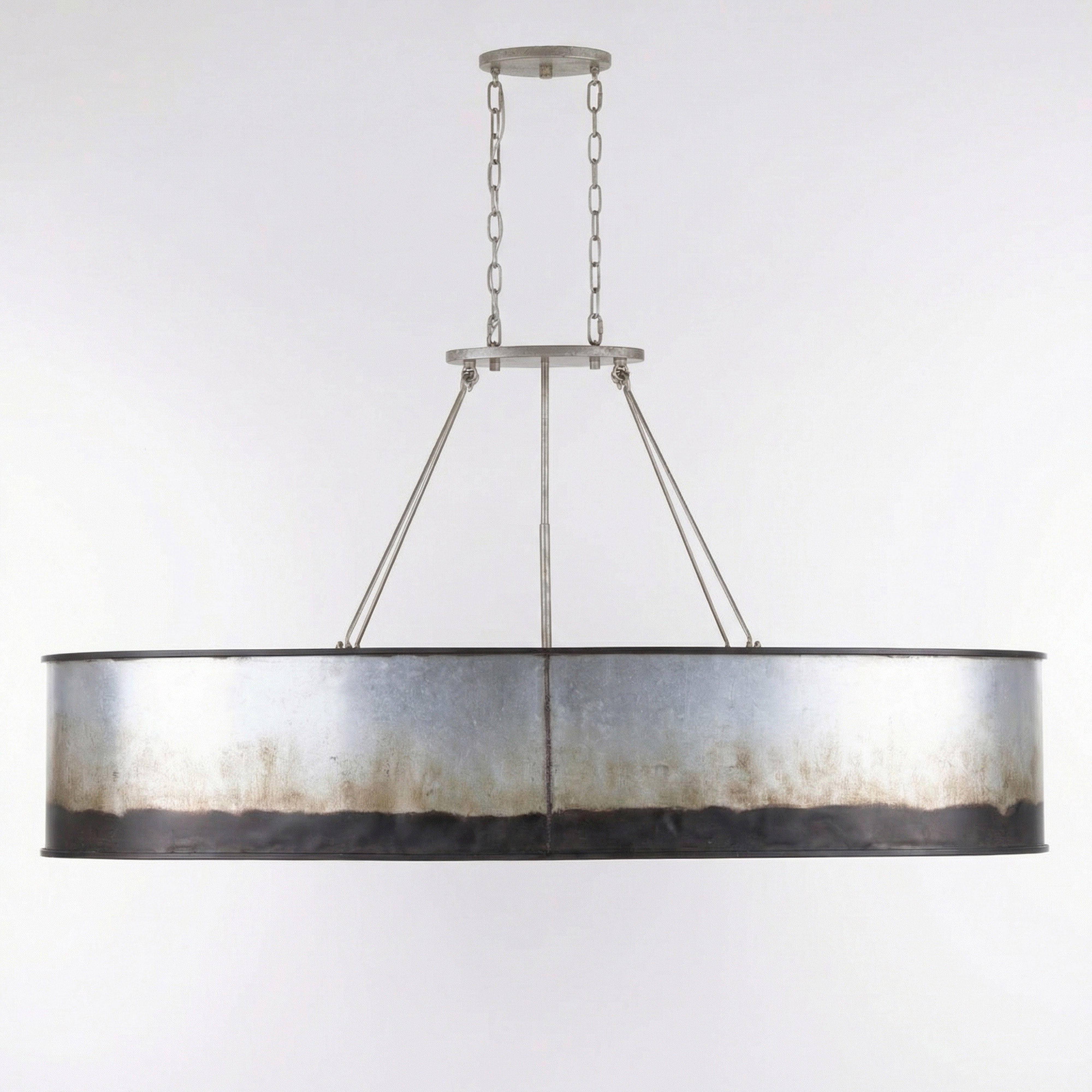 Cannery 7 Light Linear - Ombre Galvanized